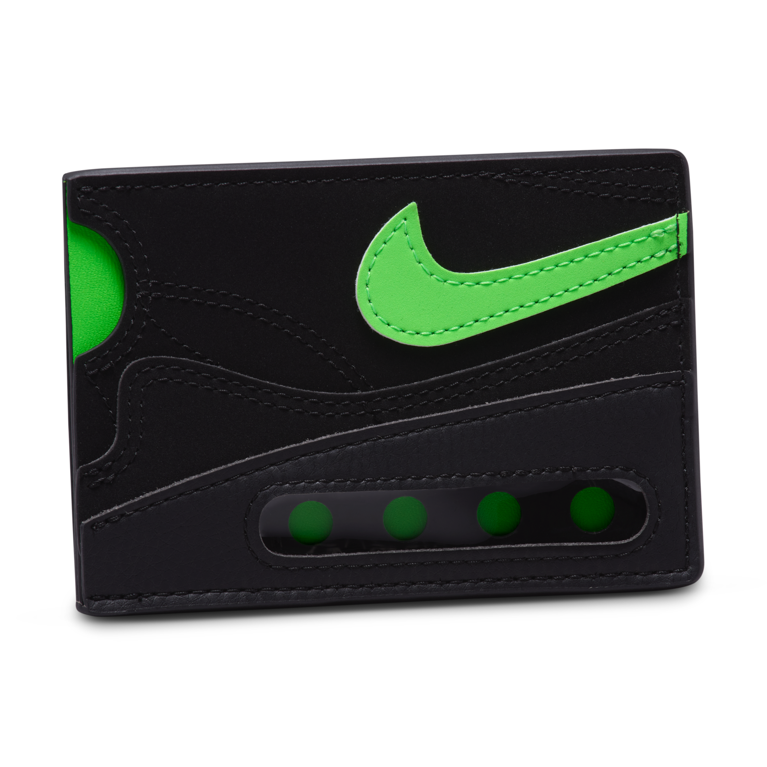Nike Unisex Icon Air Max Card Wallet In Black
