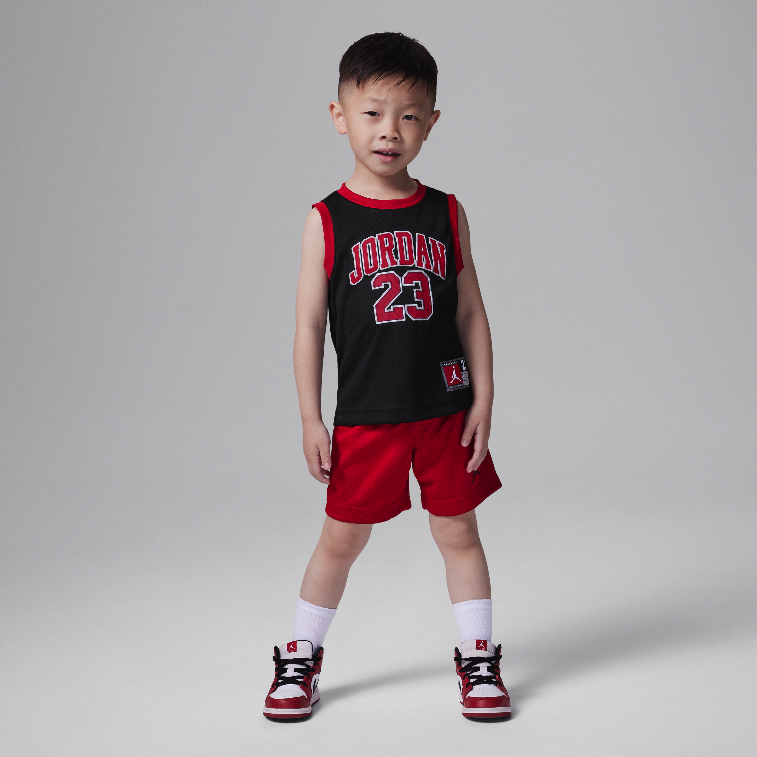 Boys Jordan 23 Jersey Set - Boys' Toddler Red/Black Size 2T