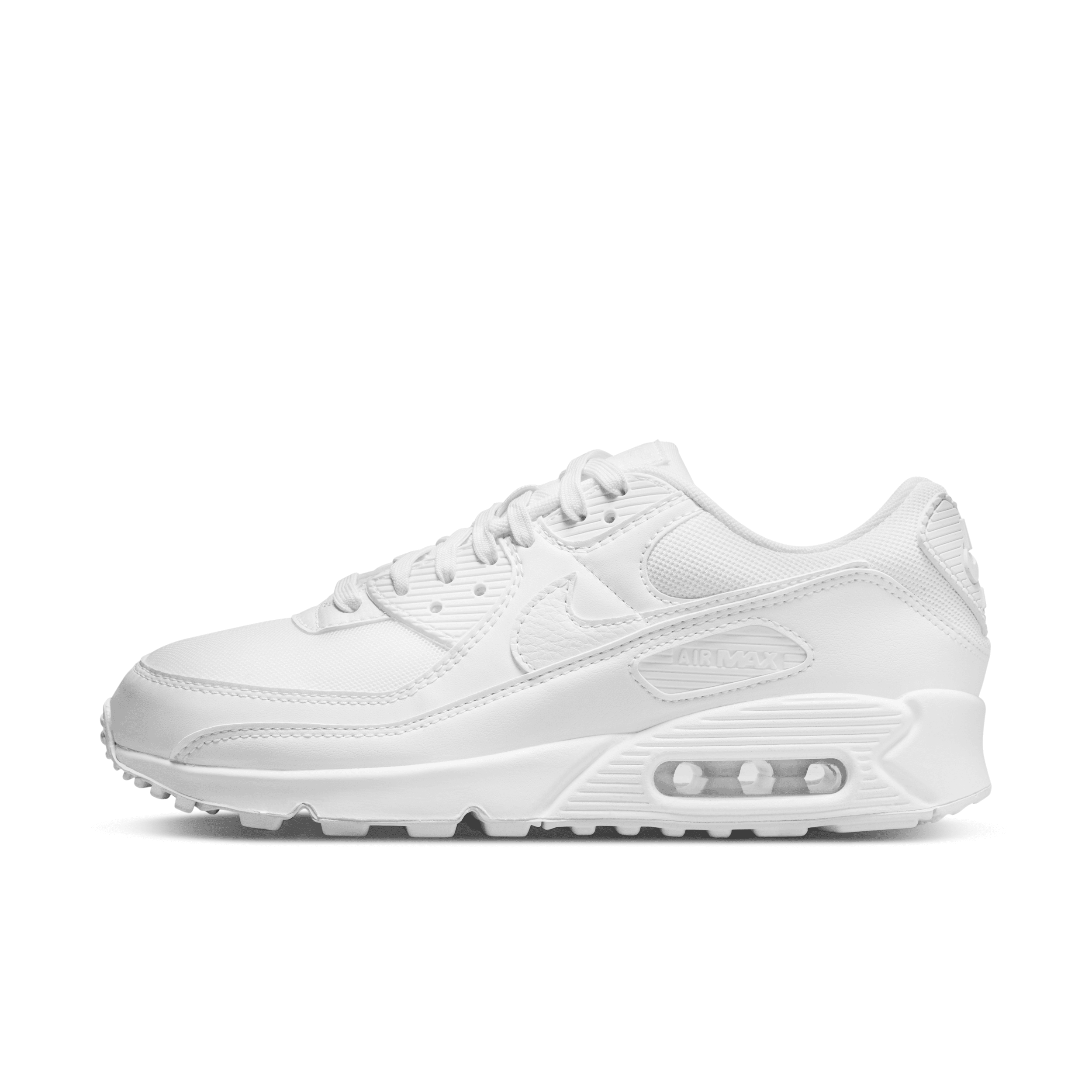 Nike Women's Air Max 90 Shoes in White, Size: 5.5 | DH8010-100