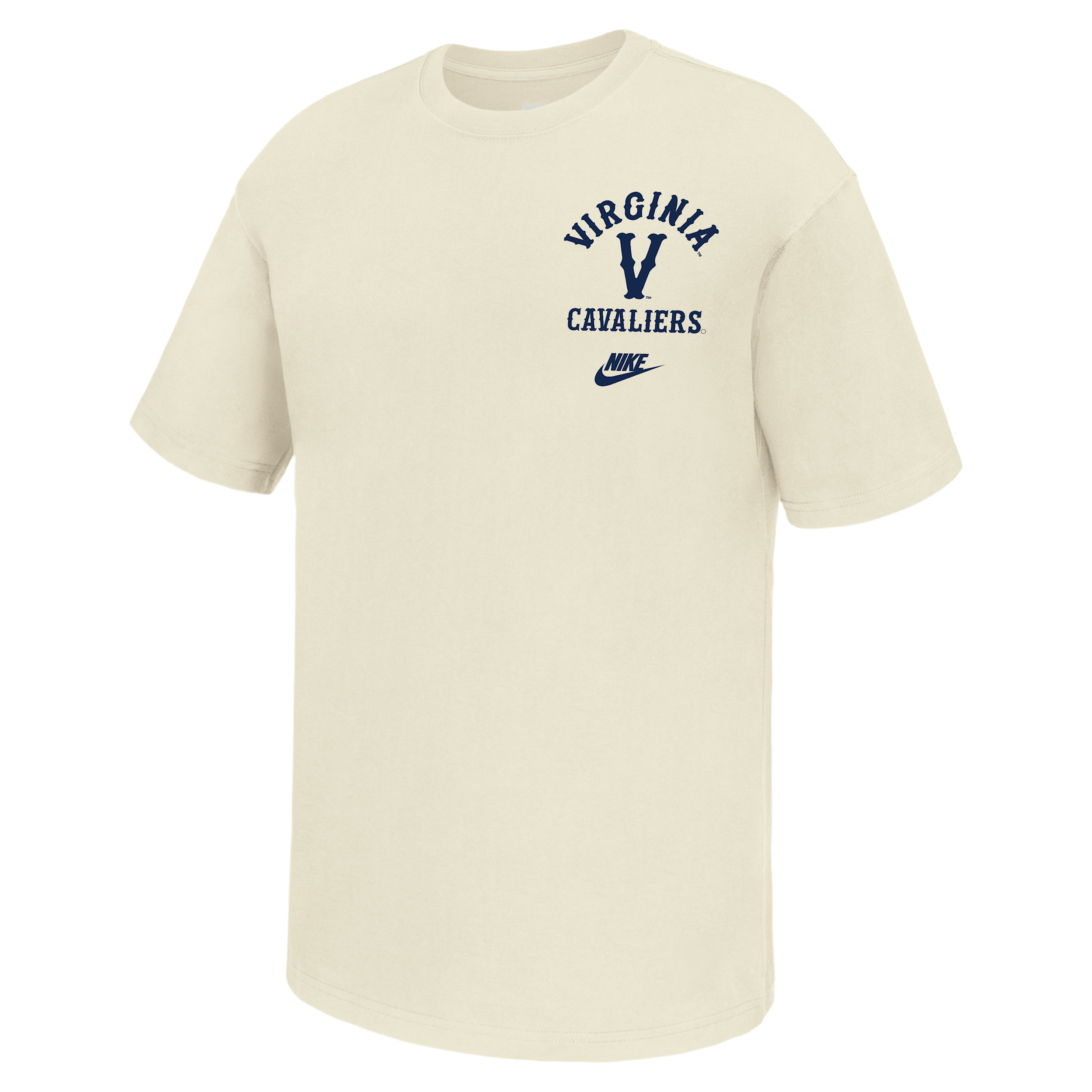 Virginia Cavaliers Nike Men's Football T-Shirt in White | M11766P395UNVA-SAI