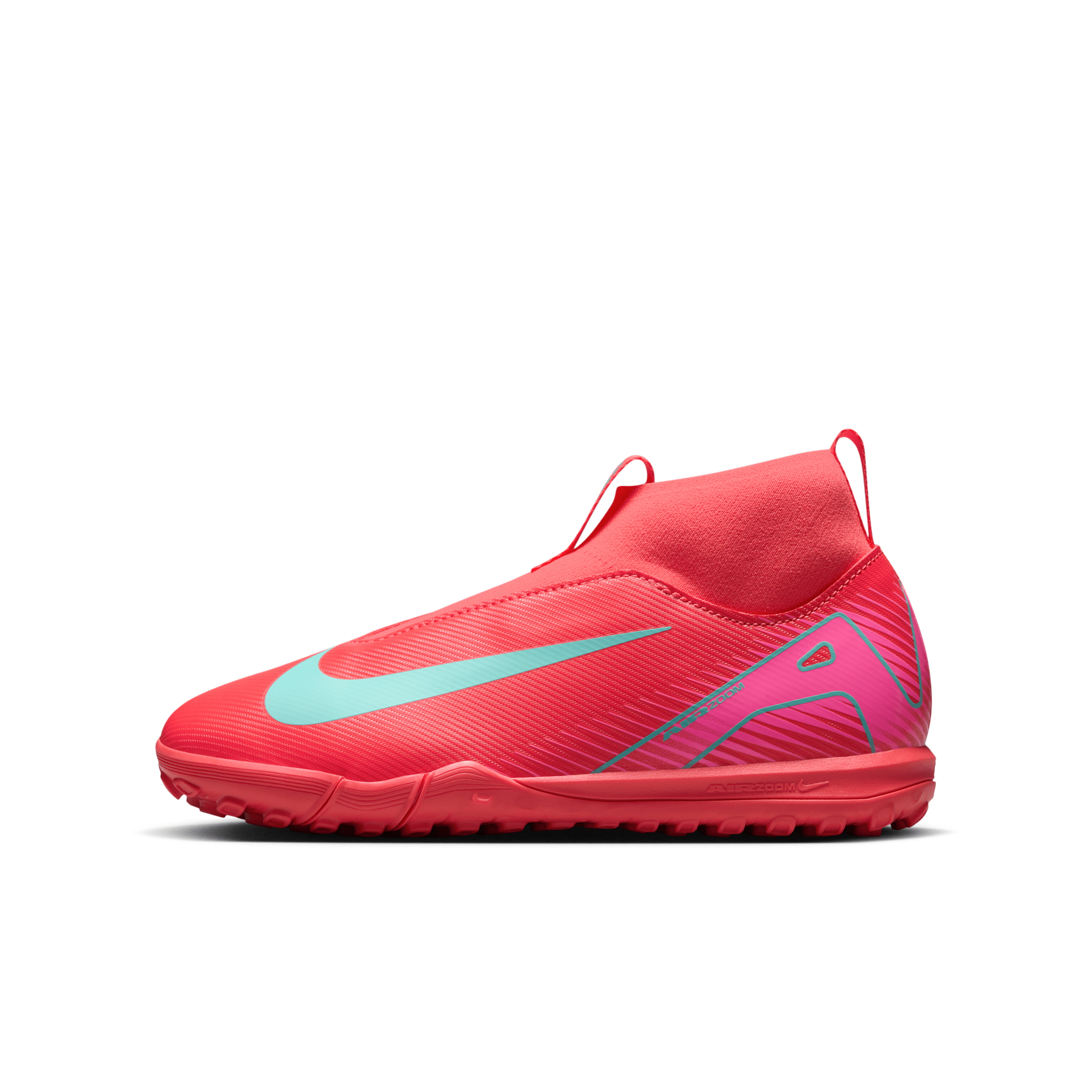 Nike Jr. Mercurial Superfly 10 Academy Little/big Kids' Ic High-top Soccer Shoes In Red