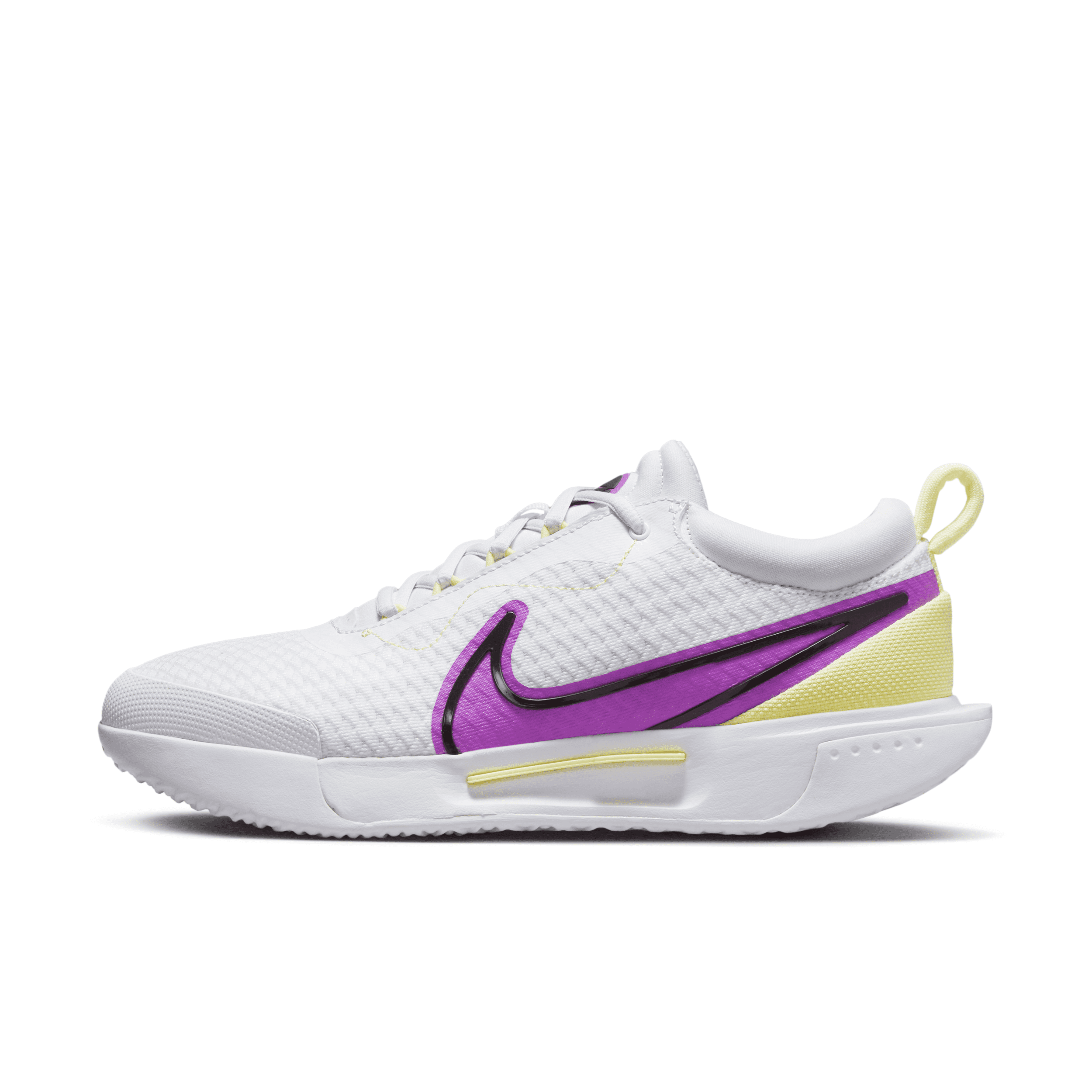 Nike Women's Court Air Zoom Pro Hard Court Tennis Shoes In White