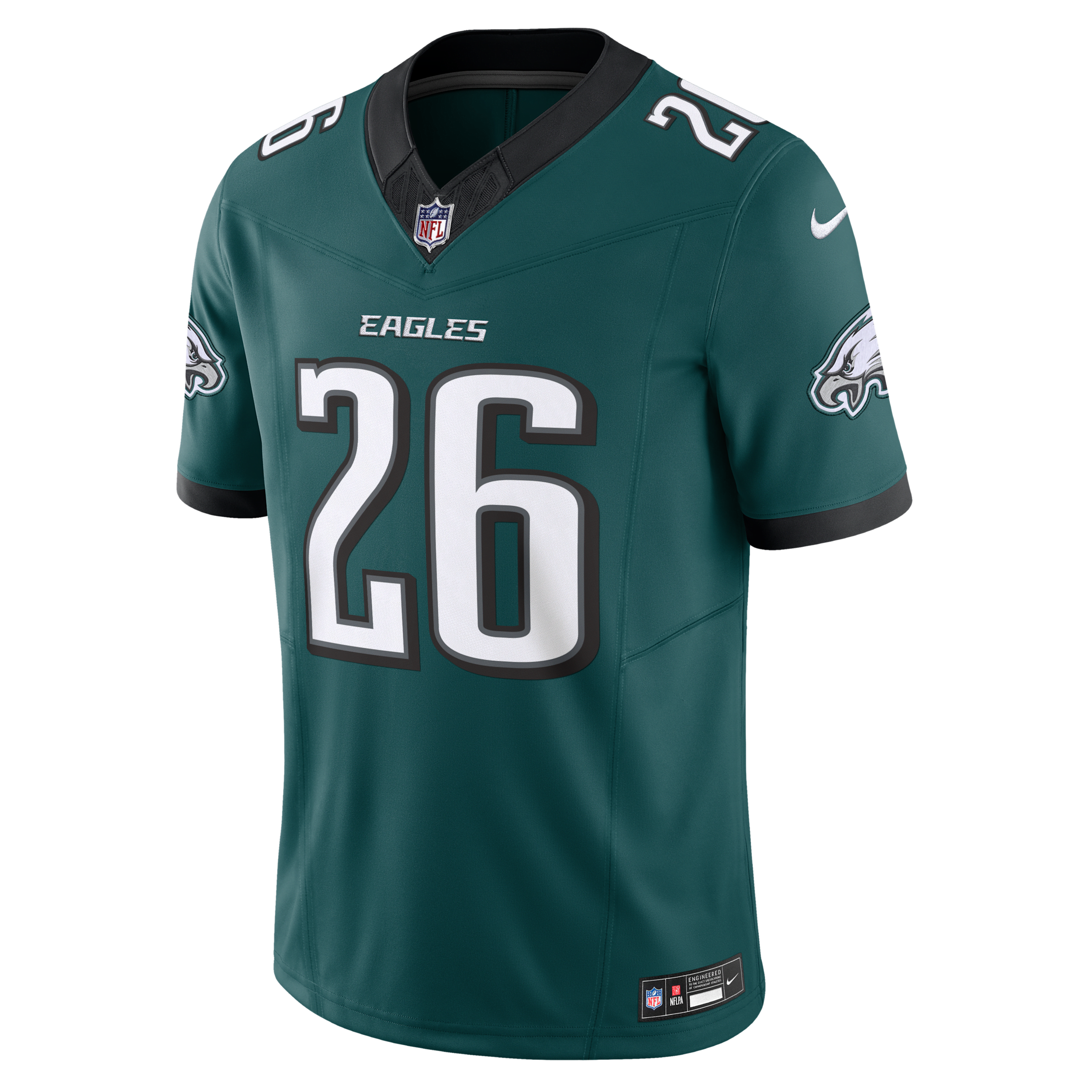 Men's Nike Saquon Barkley Midnight Green Philadelphia Eagles Vapor F.U.S.E. Limited Jersey, Size: XL