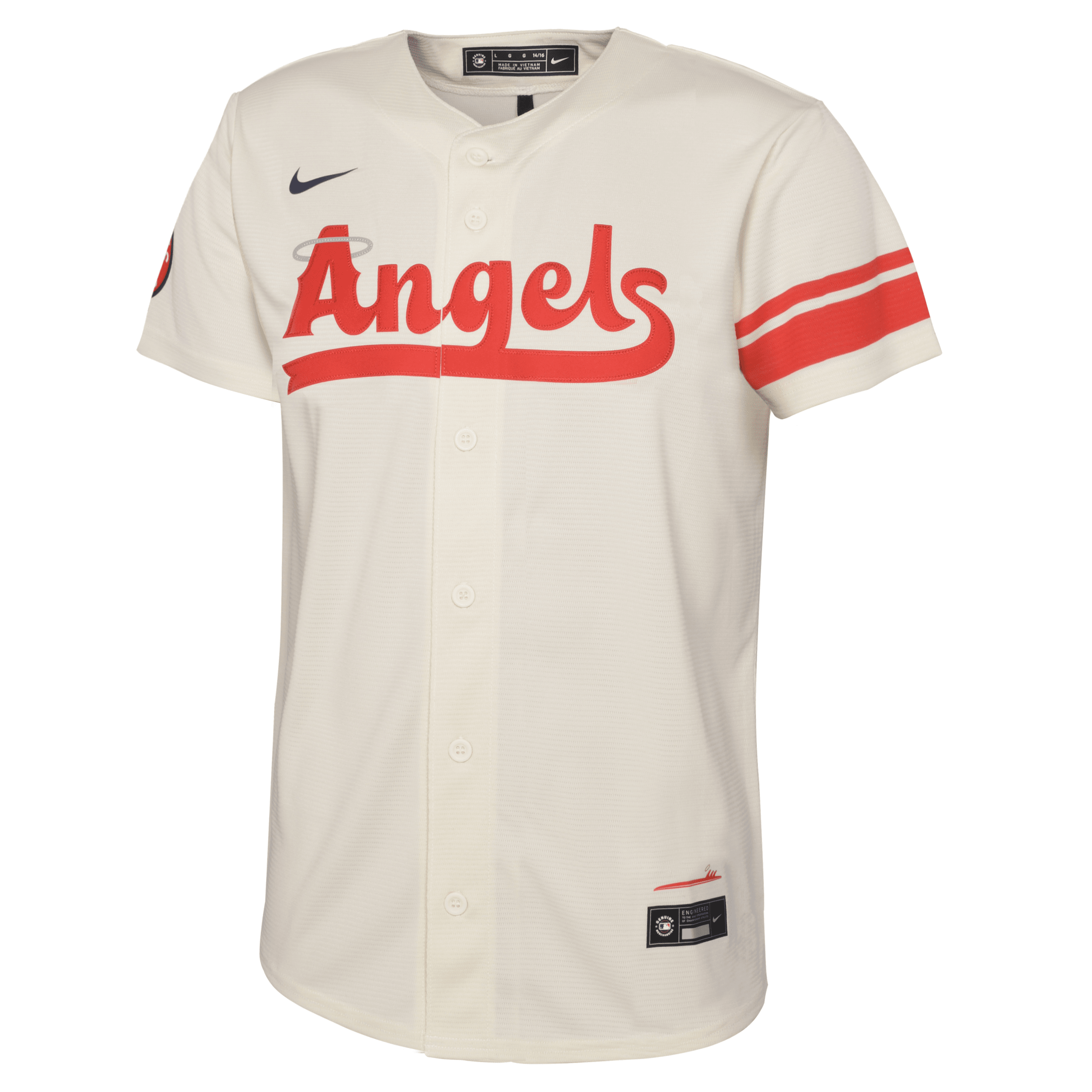 Shop Nike Los Angeles Angels City Connect Big Kids'  Mlb Replica Jersey In Brown