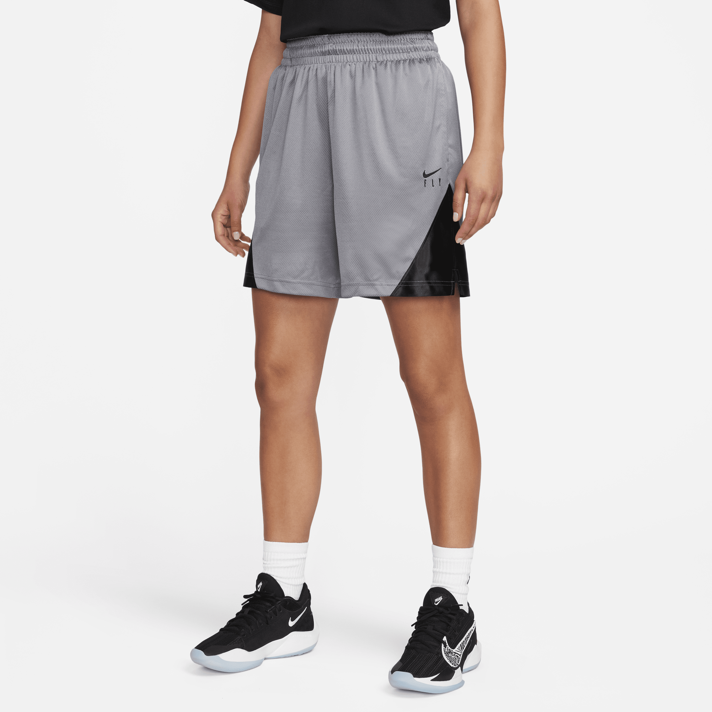Nike Women's Dri-fit Isofly Basketball Shorts In Grey