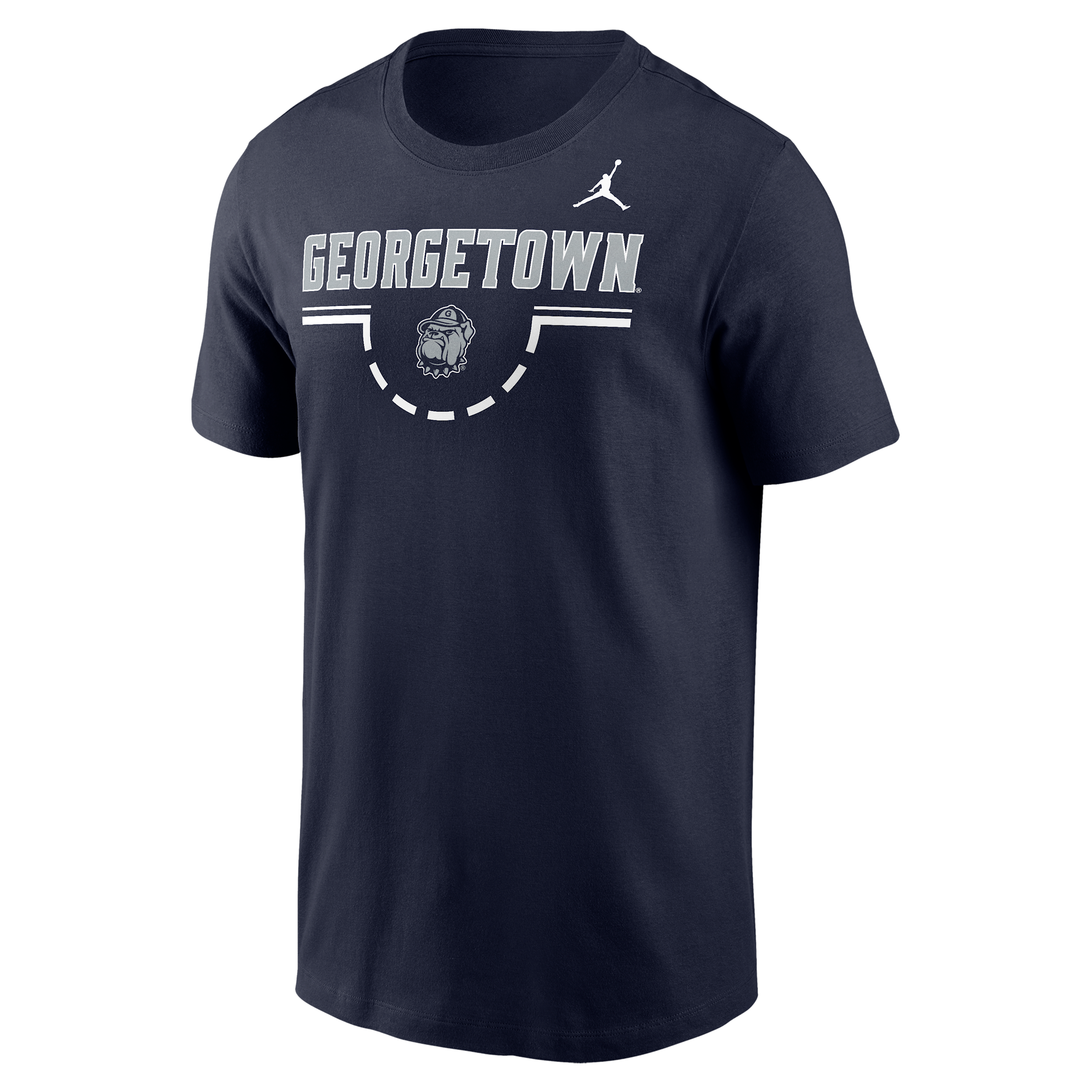 Men's Georgetown Basketball Legend Jordan Brand Dri-FIT College T-Shirt in Blue | IV8113-421