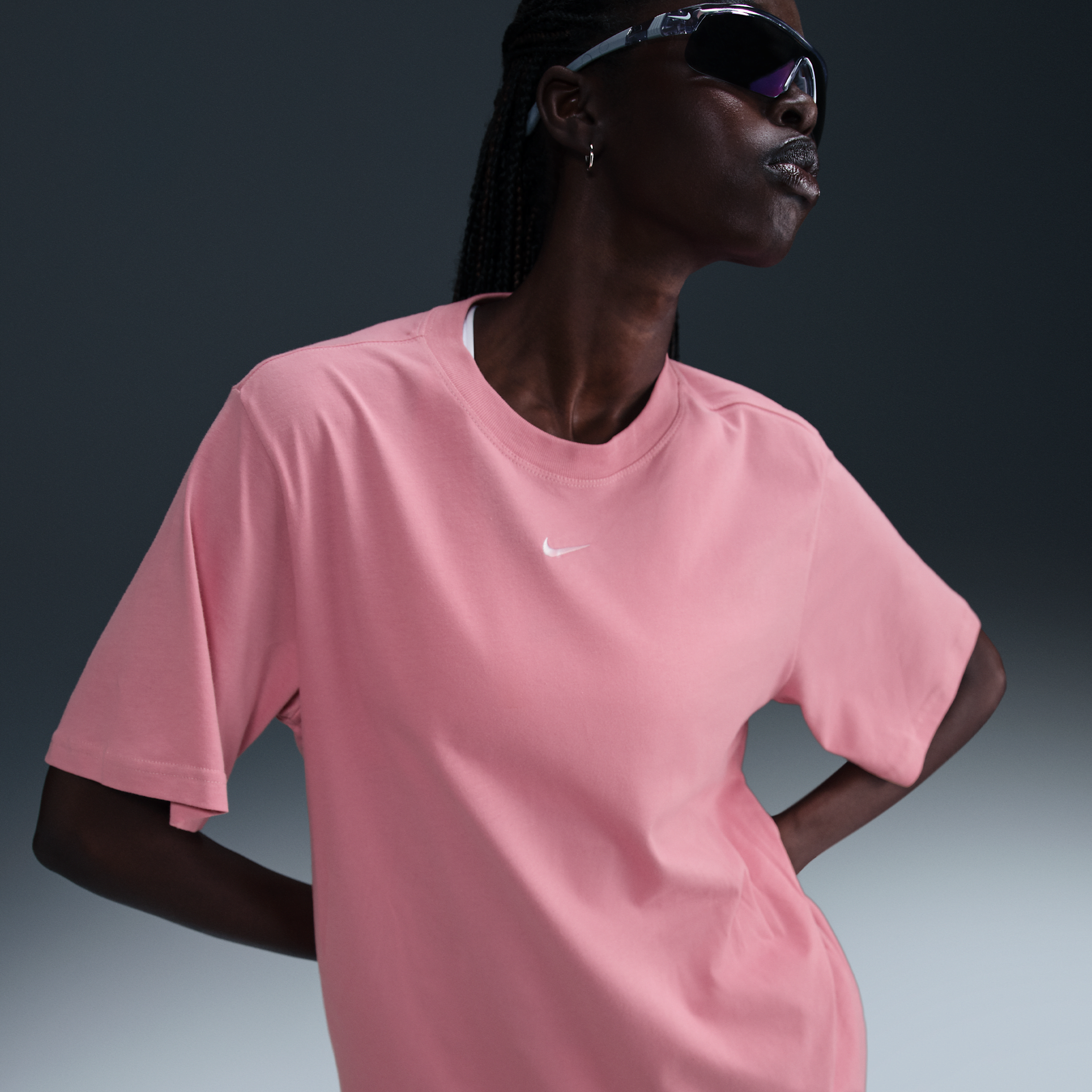 Nike Women's  Sportswear Essential T-shirt In Pink
