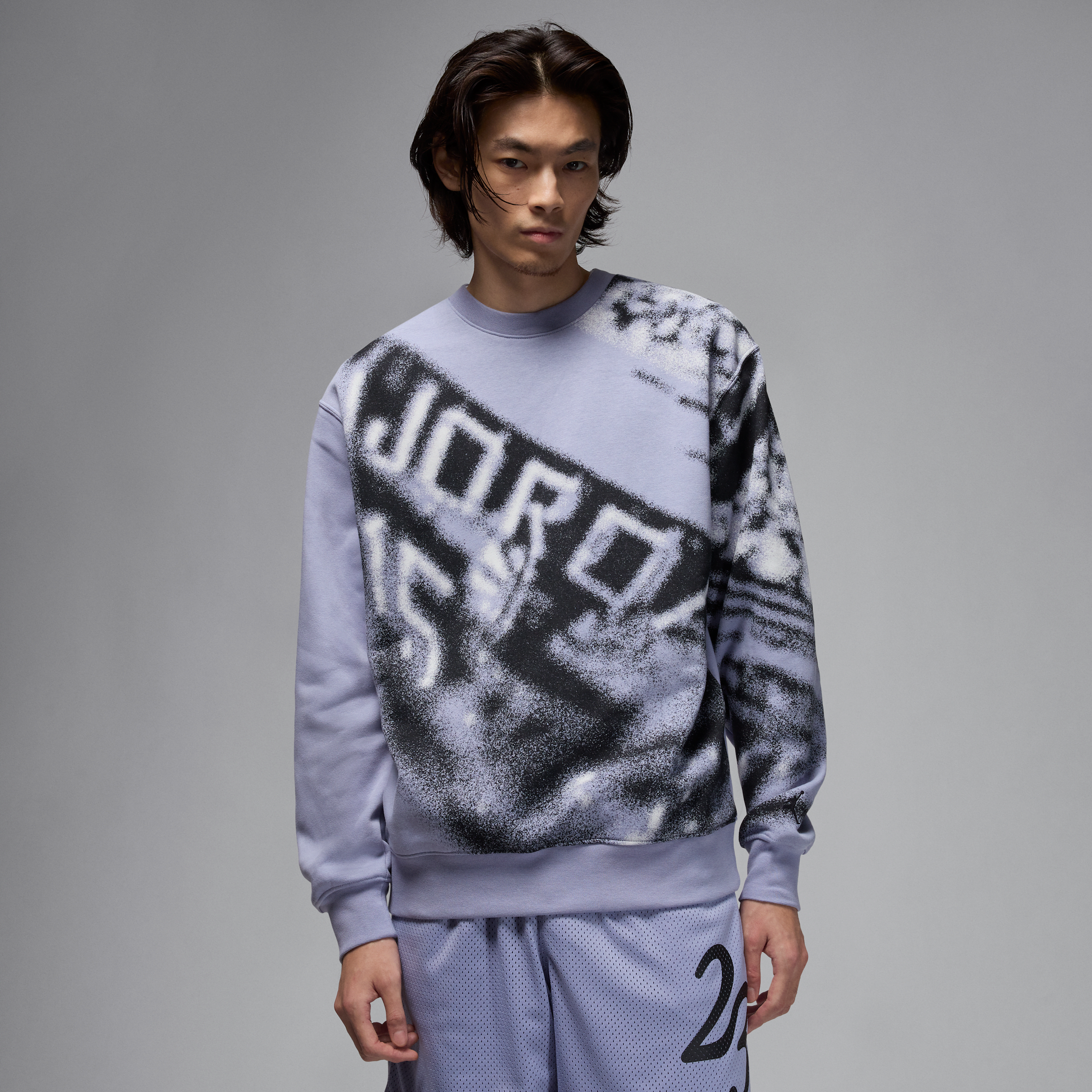 JORDAN MEN'S  MVP CREW-NECK FLEECE SWEATSHIRT 1015648034