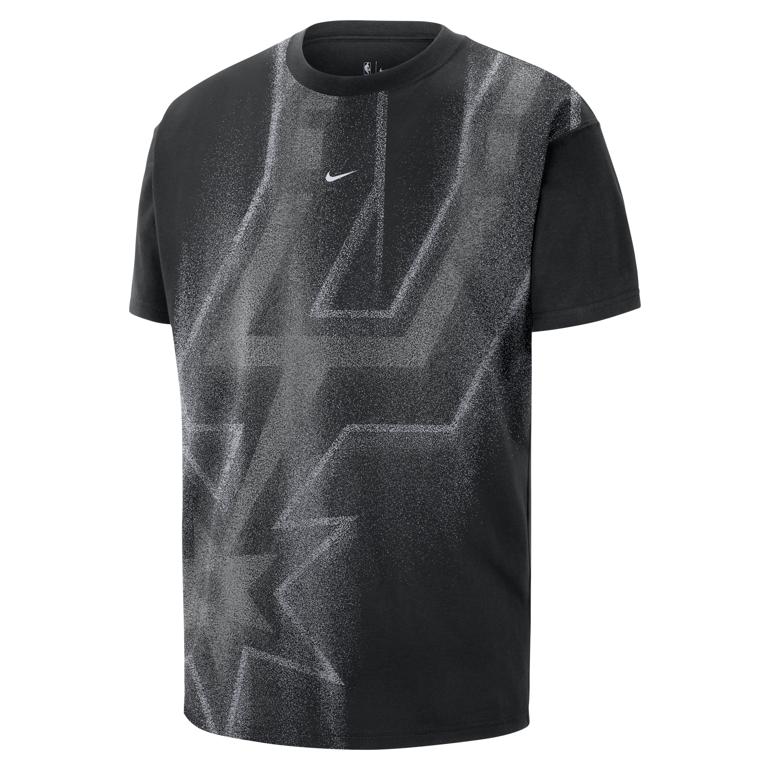 Nike Men's San Antonio Spurs Basketball T-Shirt in Black | IO6452-010