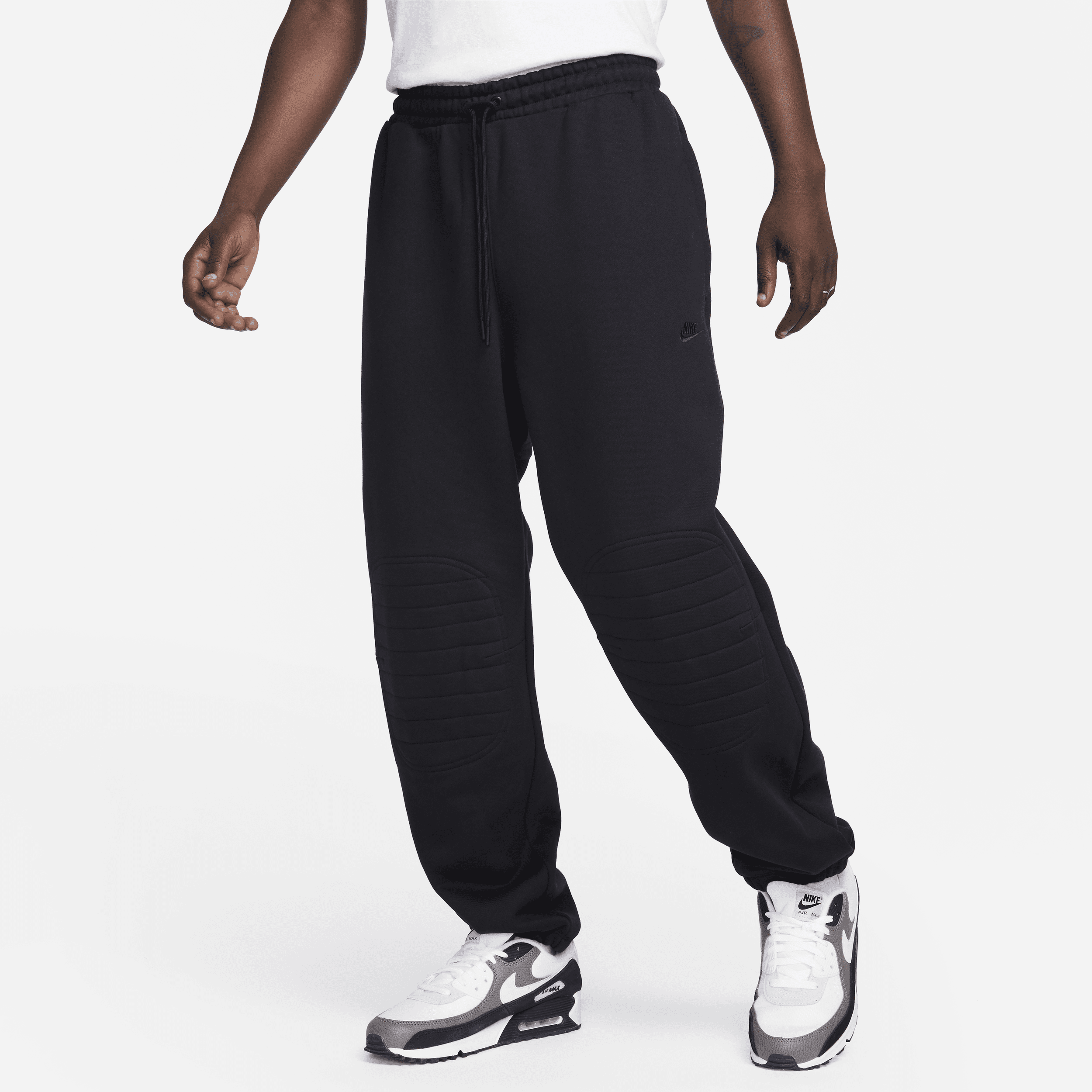 Shop Nike Men's  Sportswear Therma-fit Tech Pack Repel Winterized Pants In Black