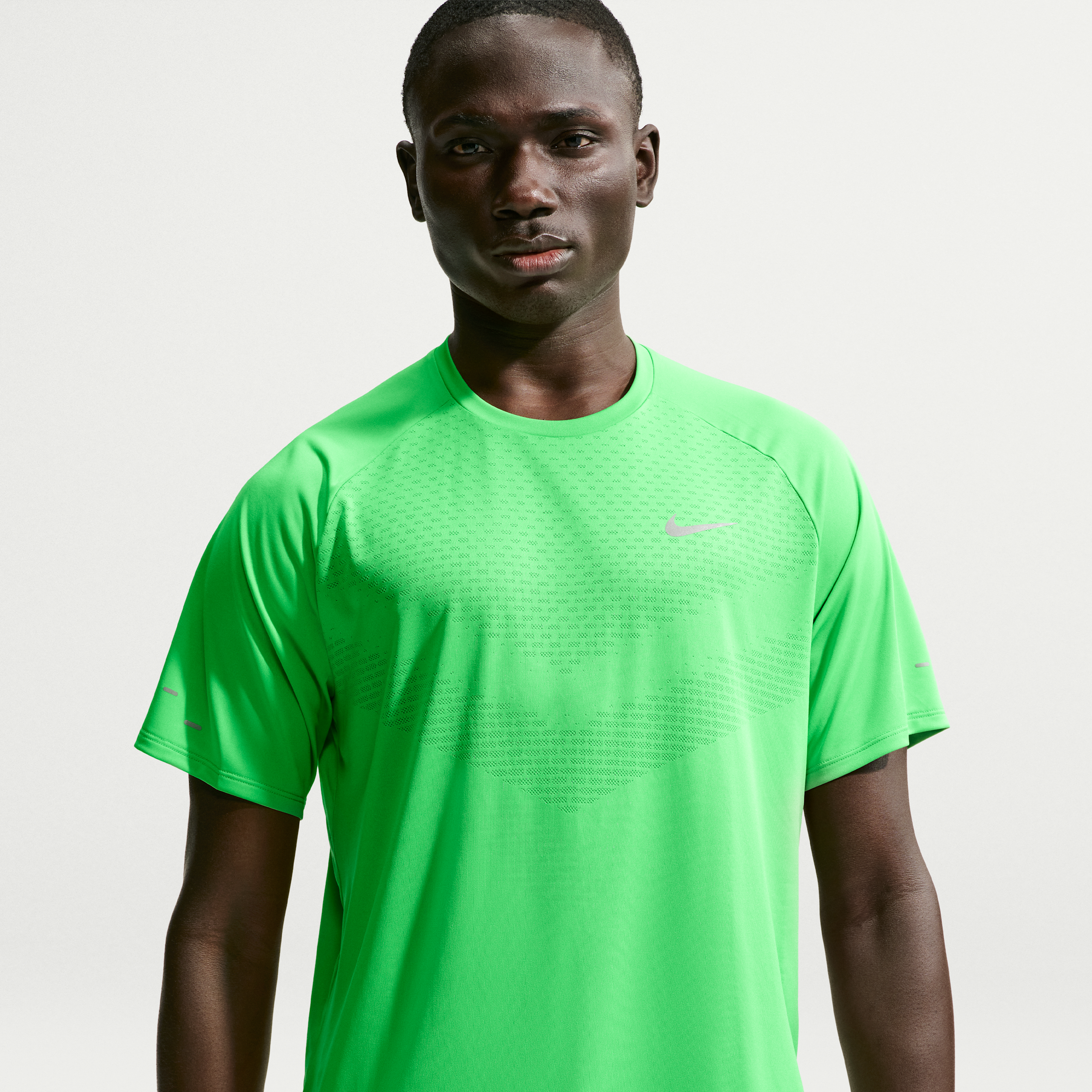 Nike Men's Stride Dri-FIT ADV Short-Sleeve Running Top in Green | HV5203-329