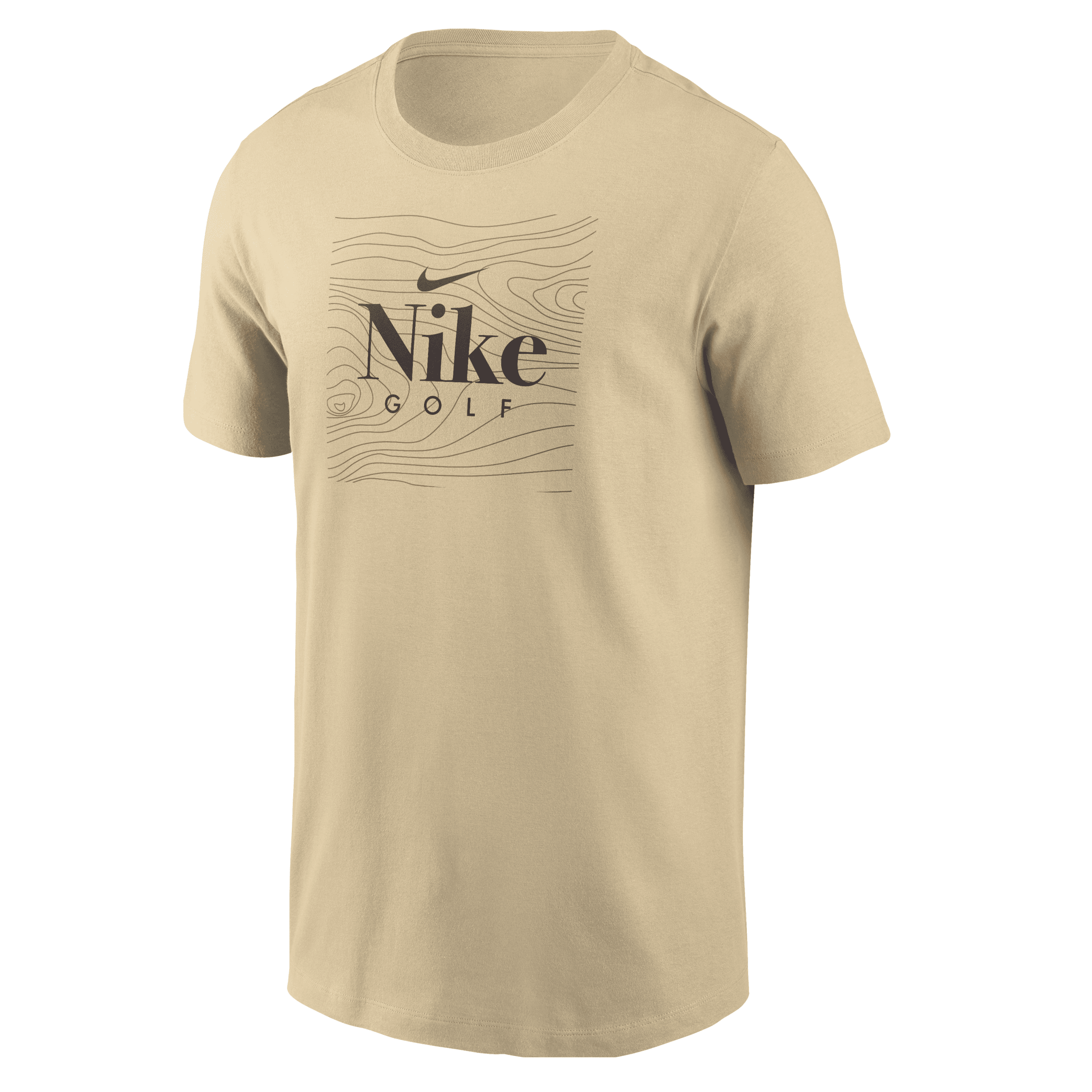 Nike Men's Golf T-shirt In Brown