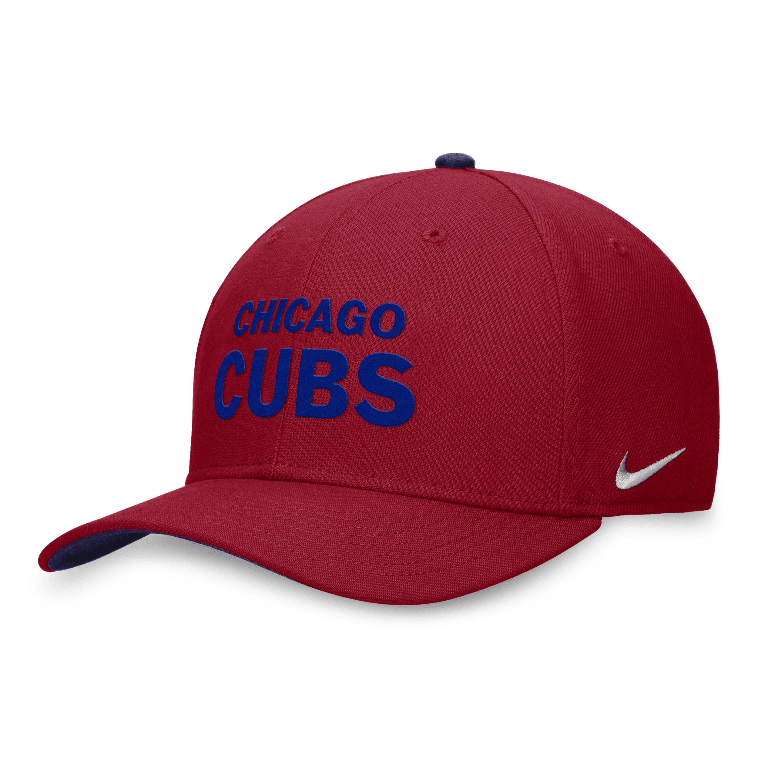 Nike Chicago Cubs Classic99 Swoosh  Men's Dri-fit Mlb Hat In Red