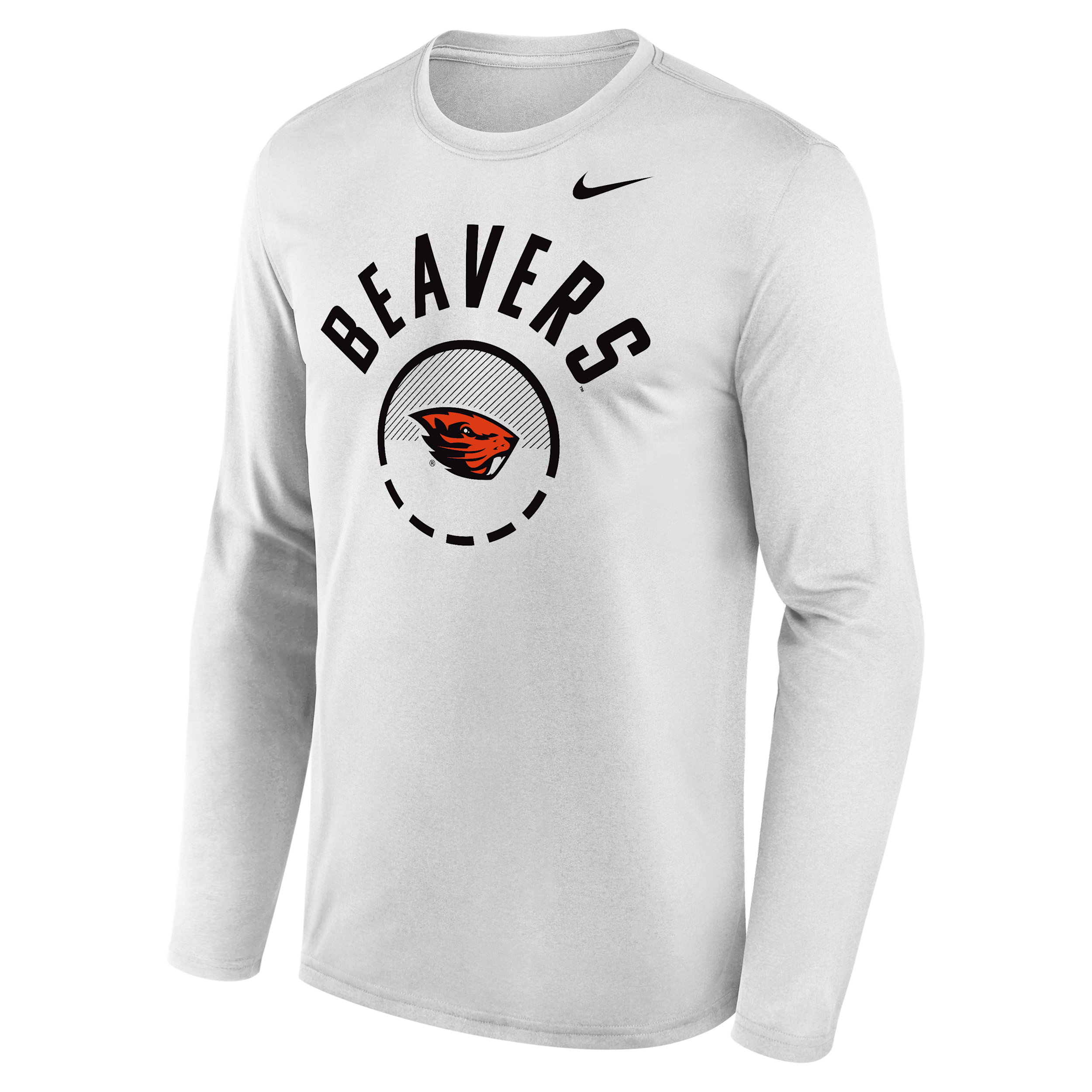 Oregon State Legend Nike Men's Dri-FIT College Basketball T-Shirt in White | IV8630-100