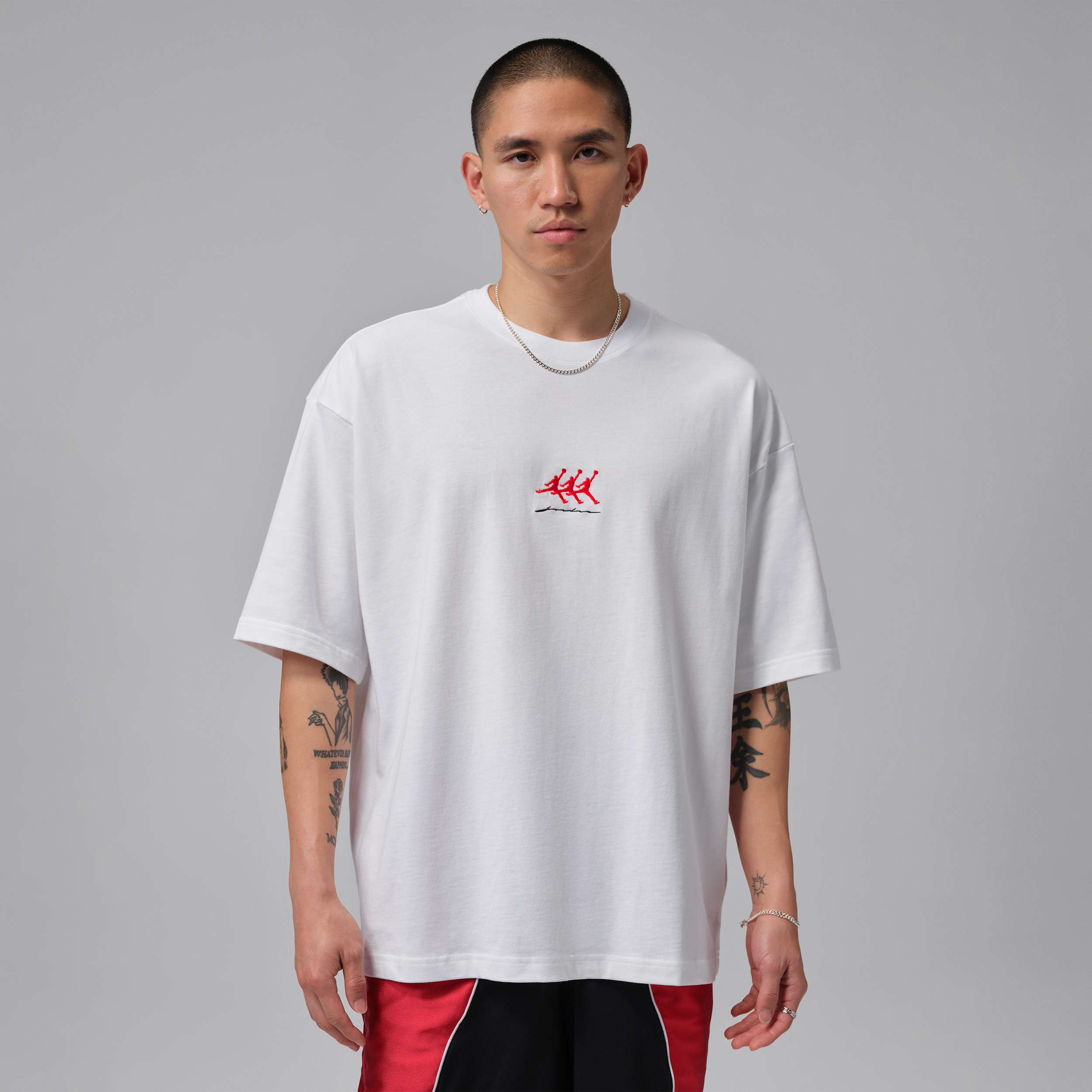 Men's Jordan Flight Oversized Graphic T-Shirt in White | IF3133-100