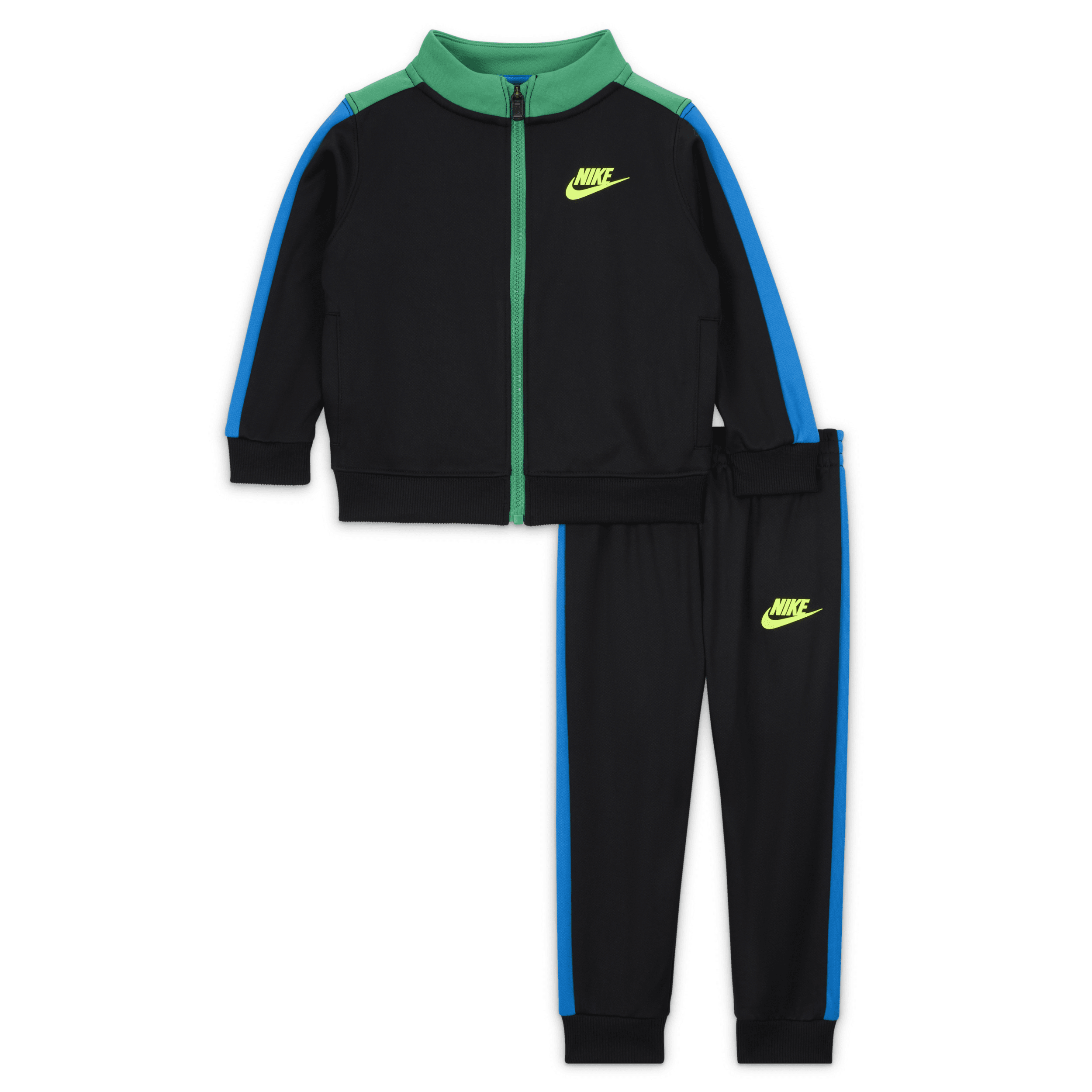 Nike Sportswear Dri-fit Baby (12-24m) Tricot Set In Black