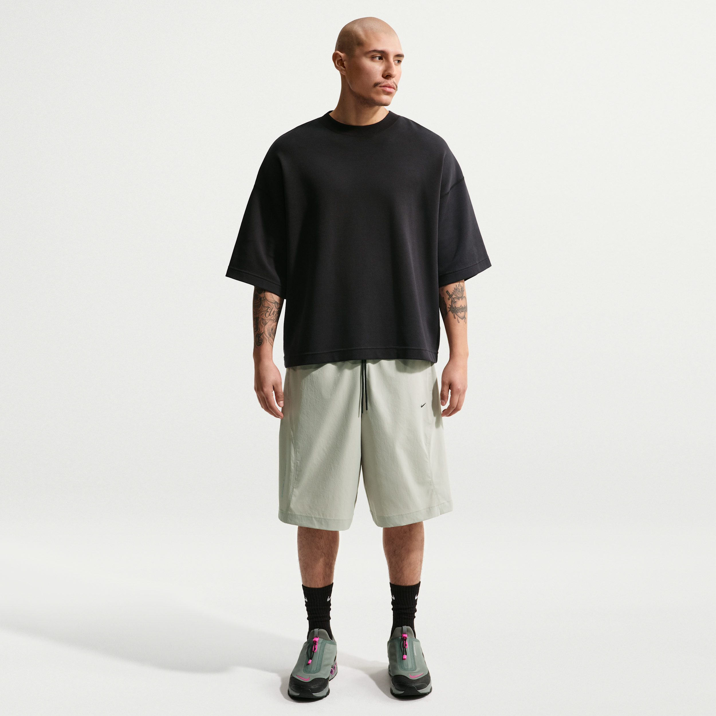 Nike Men's Tech Helios Dri-FIT Shorts in Green | IF1304-304
