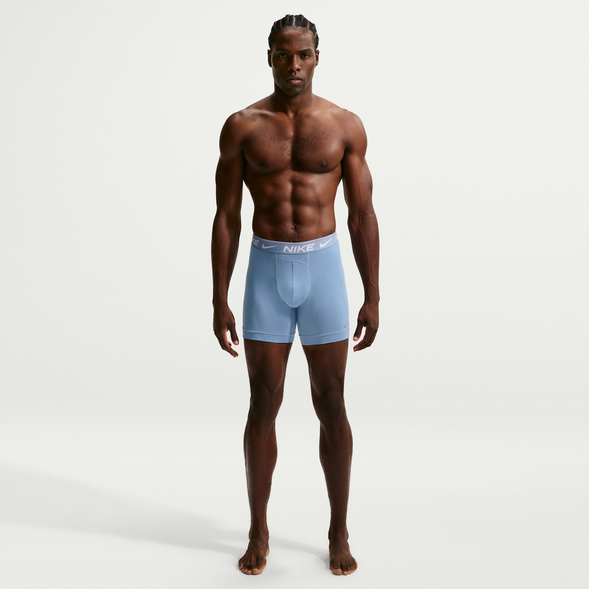 Nike Men's Ultra Comfort Dri-FIT Boxer Briefs (3-Pack) in Black | KE1257-420