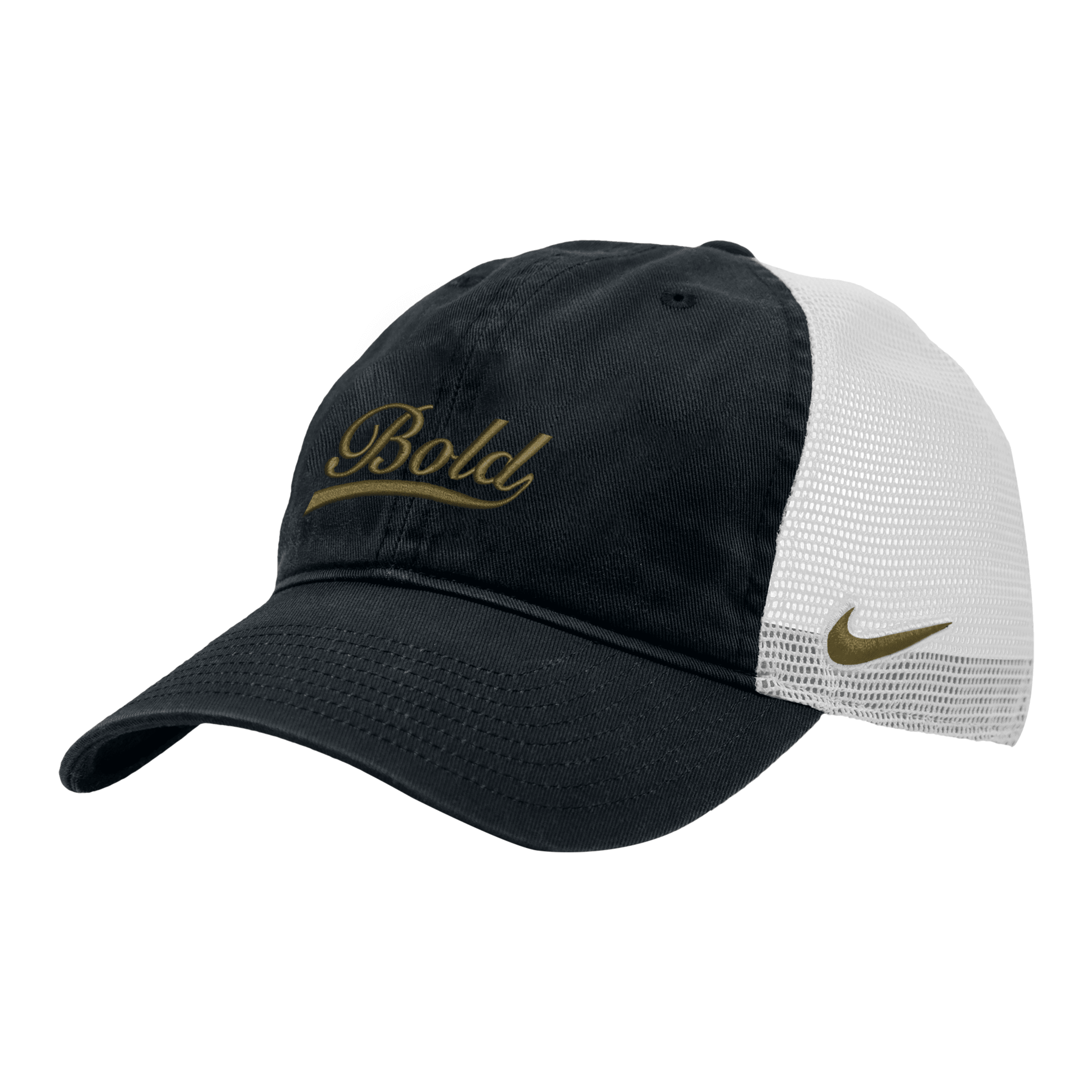 Nike Ol Reign Heritage86 Unisex Soccer Trucker Hat In Black