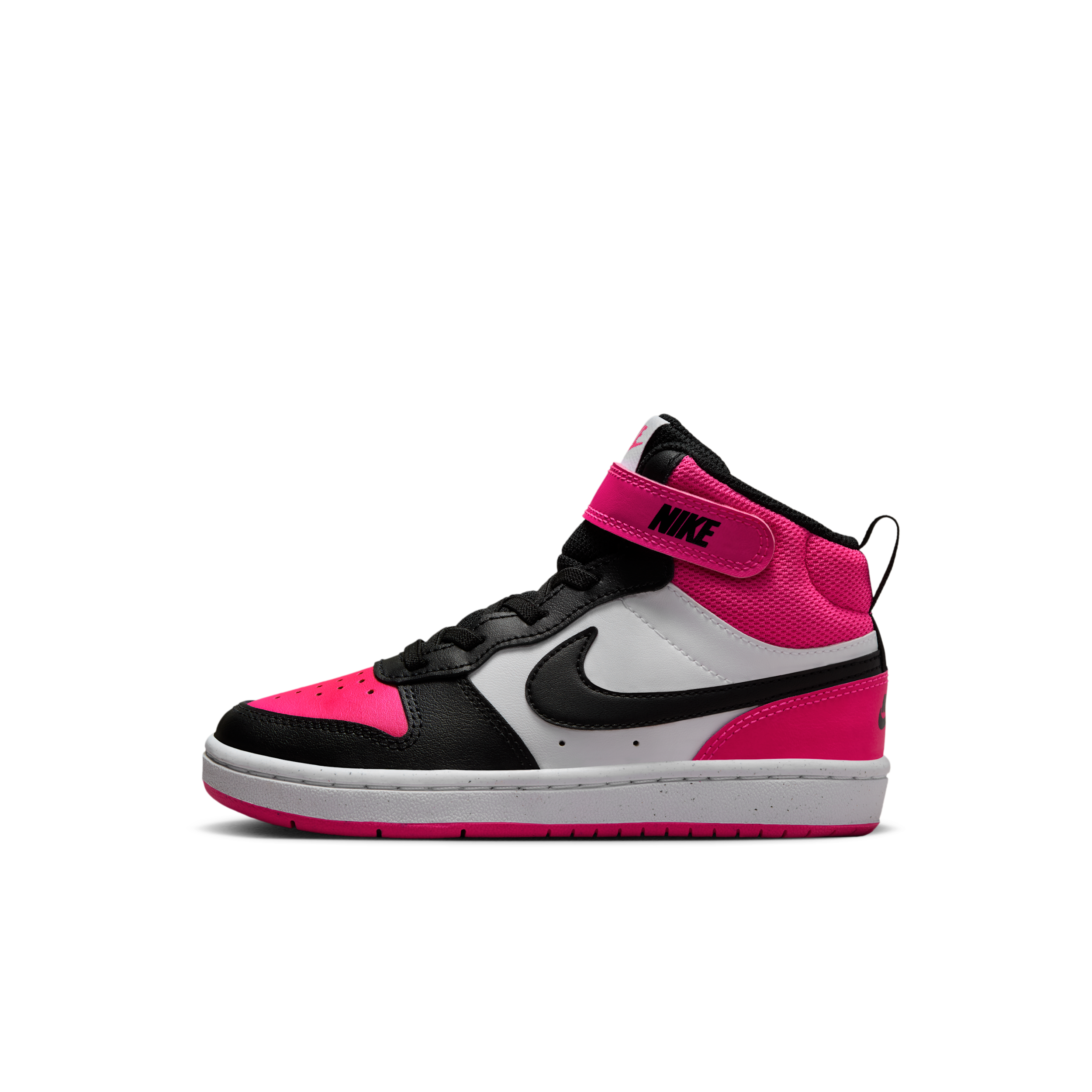 Nike Court Borough Mid 2 Big Kids' Shoes In White