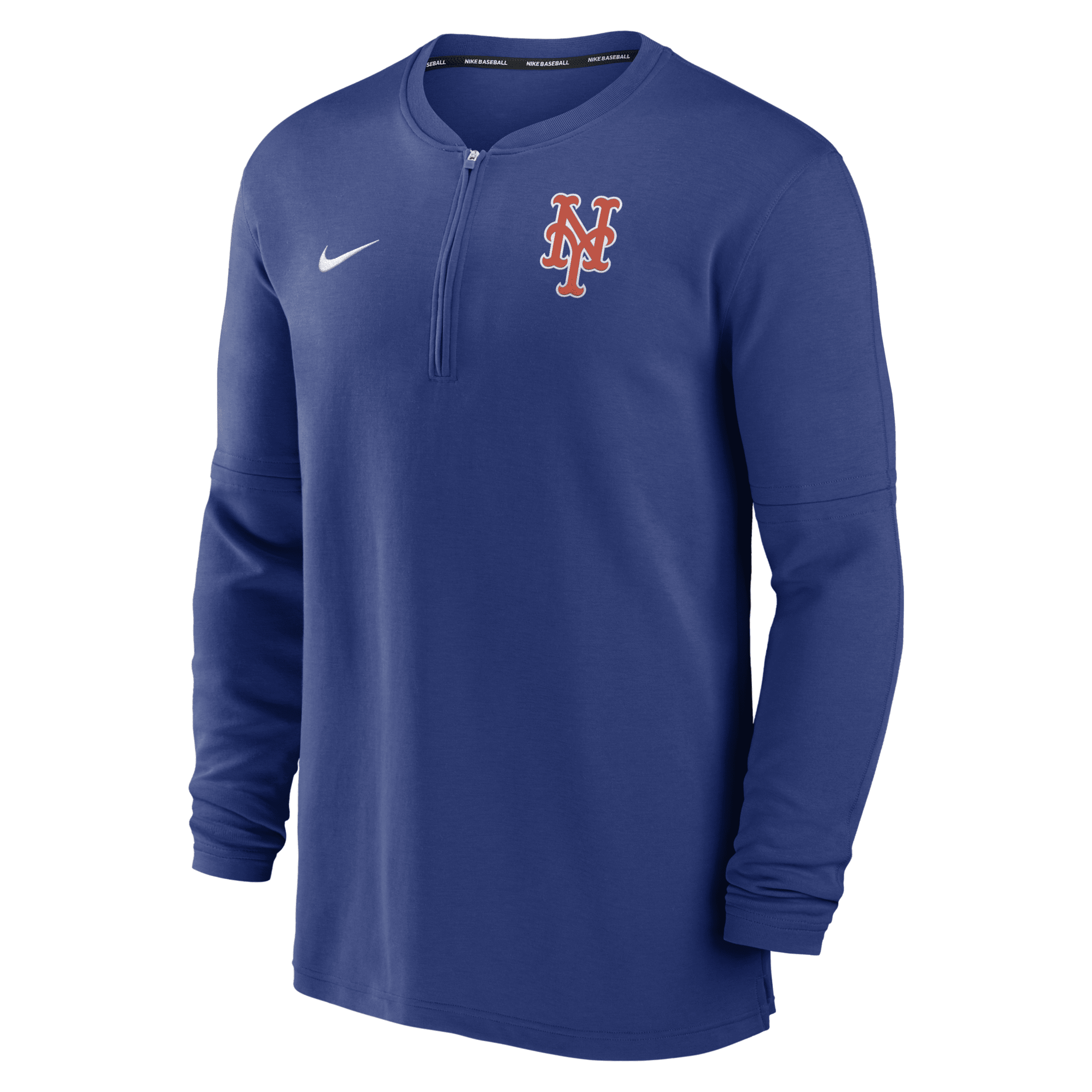 Nike Men's  Royal New York Mets Authentic Collection Game Time Performance Quarter-zip Top In Blue