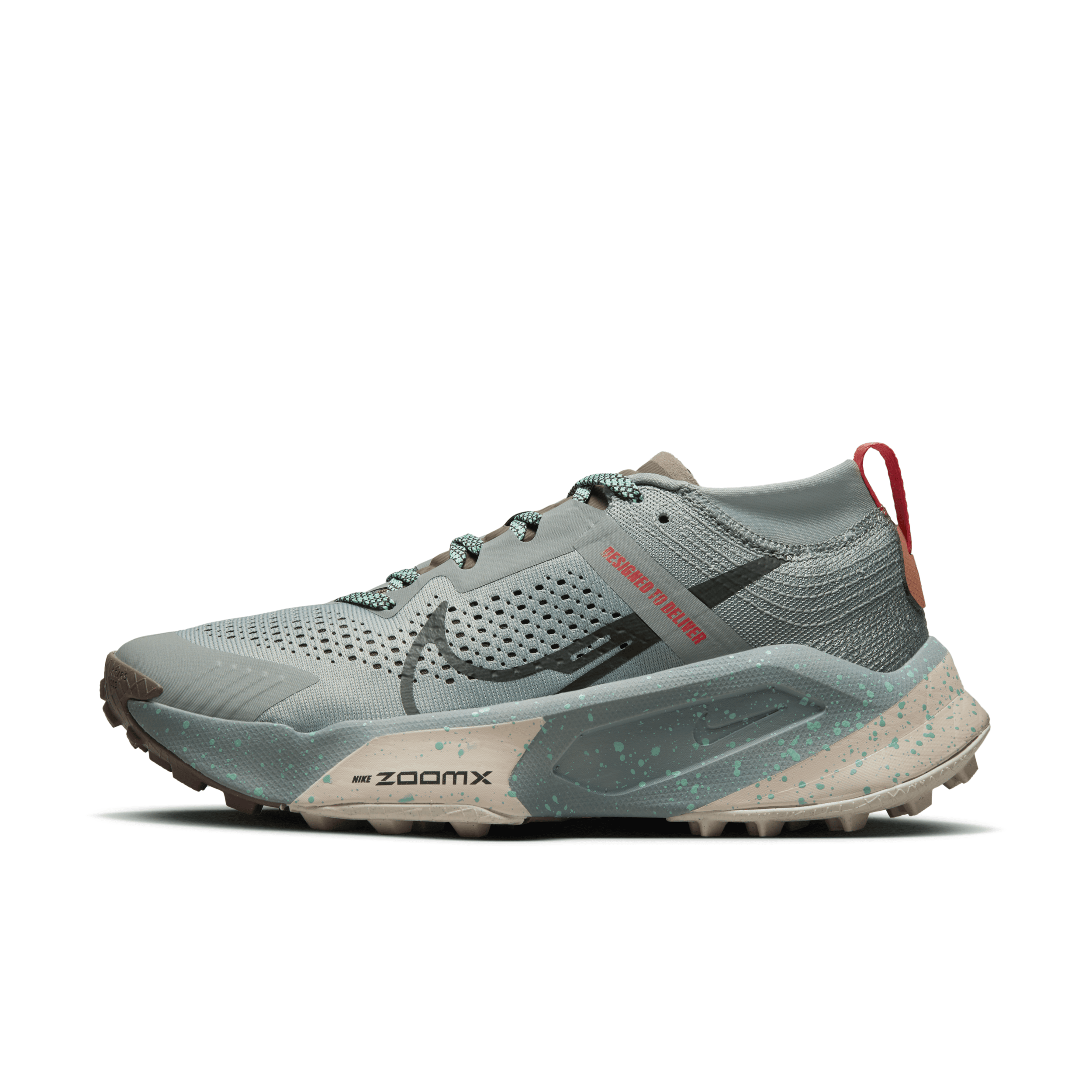 Nike Women's Zegama Trail Running Shoes In Grey