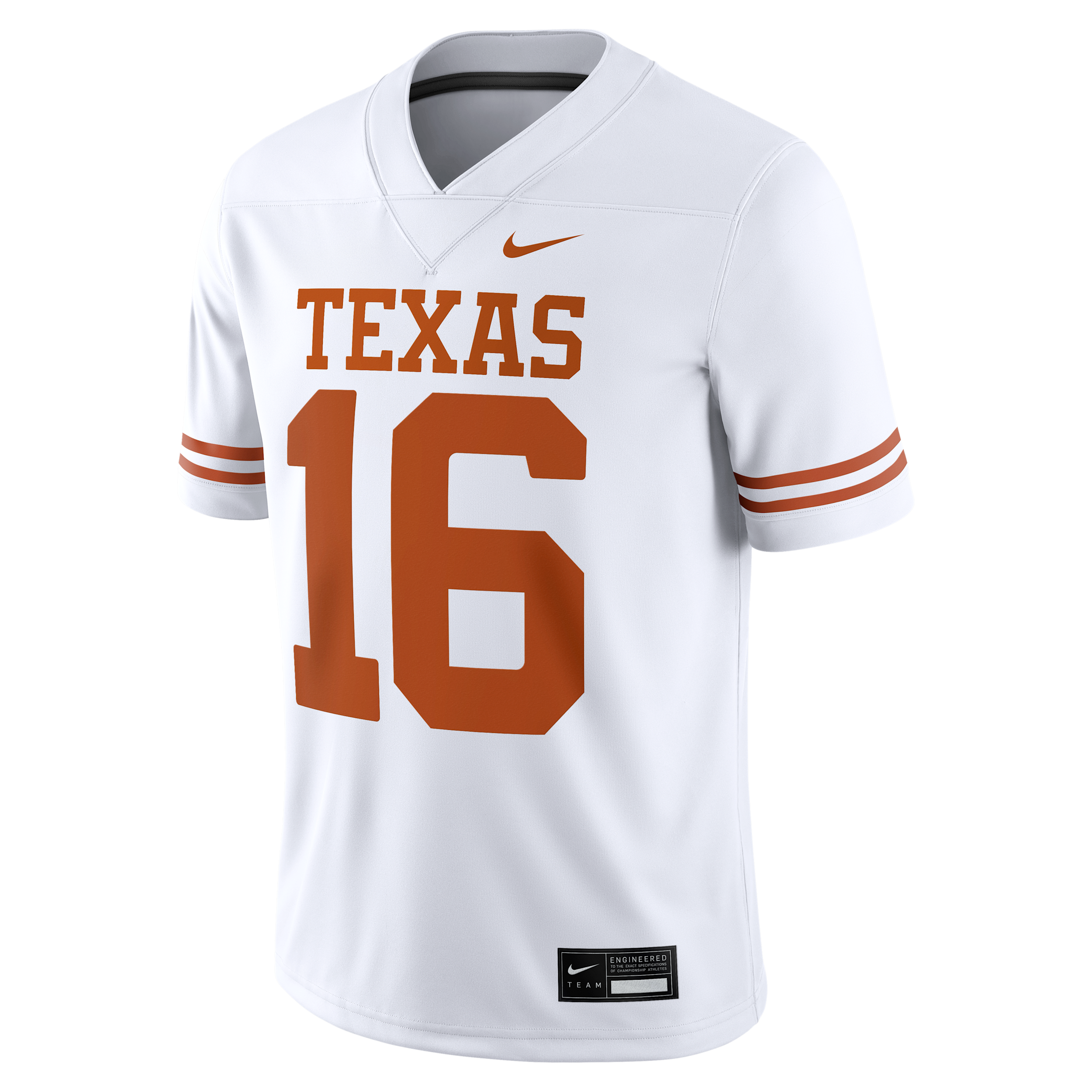 Arch Manning Texas Menâs Nike Men's Dri-FIT College Game Jersey in Orange | NC2F08B7TXE-WK9