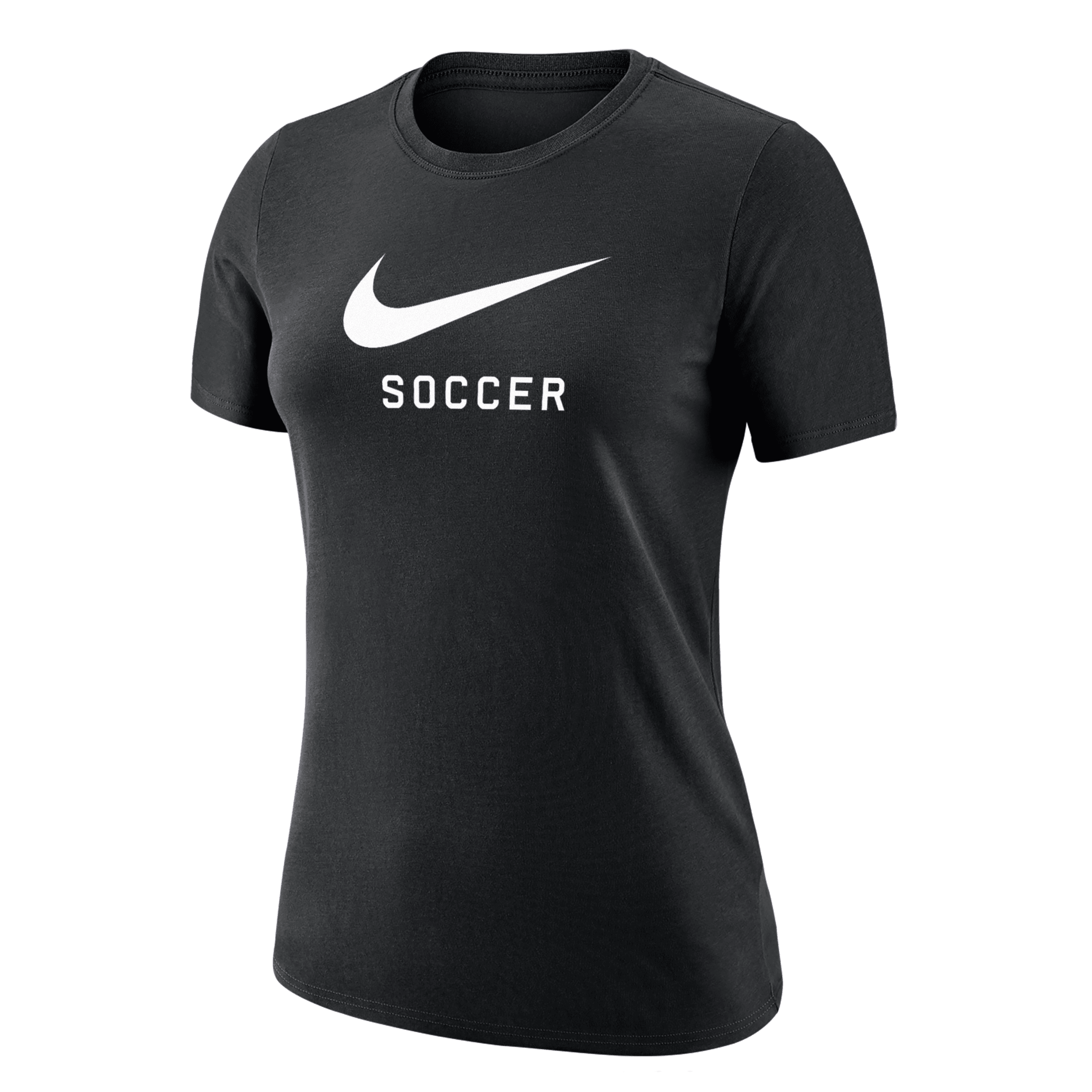 Nike Women's Swoosh Soccer Short-sleeve T-shirt In Black