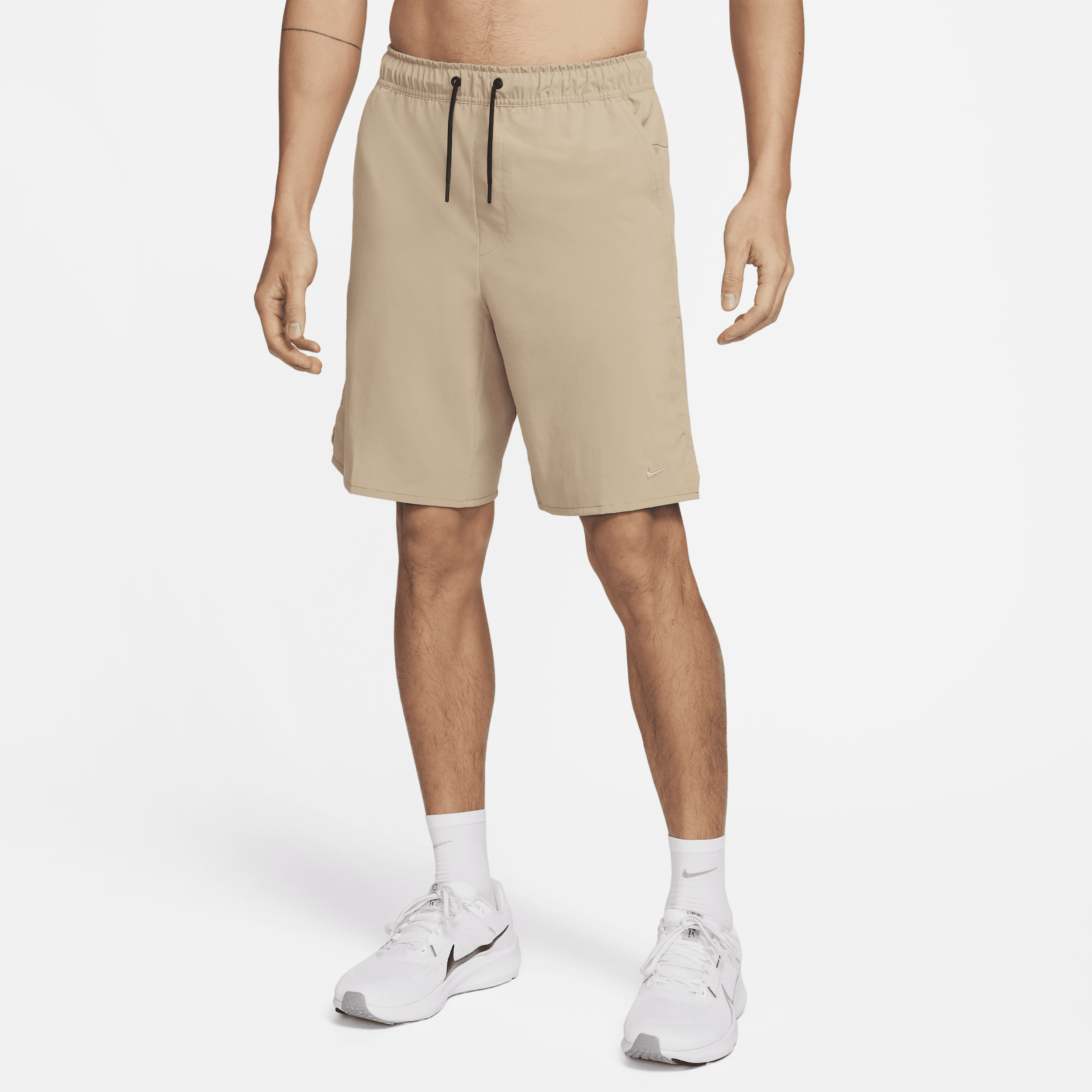 Nike Men's Unlimited Dri-fit 9" Unlined Versatile Shorts In Brown