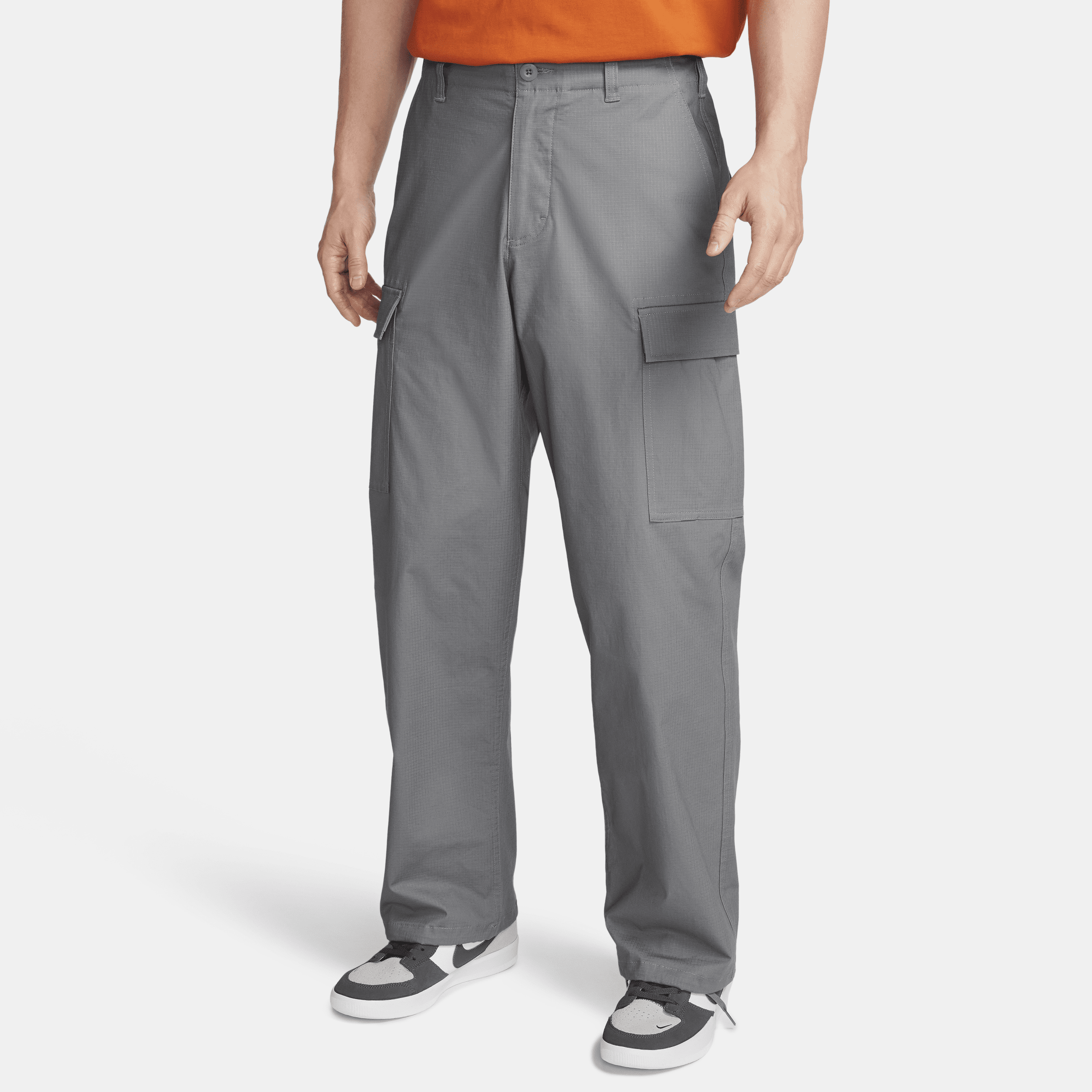 Nike Men's  Sb Kearny Cargo Skate Pants In Grey