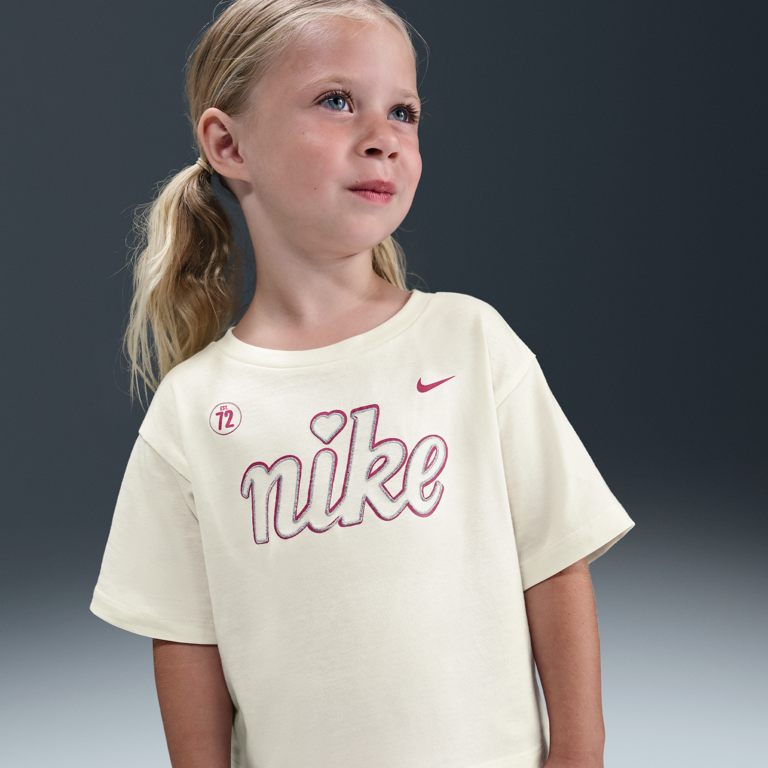 Nike Babies' Cozy Toddler T-shirt In Brown