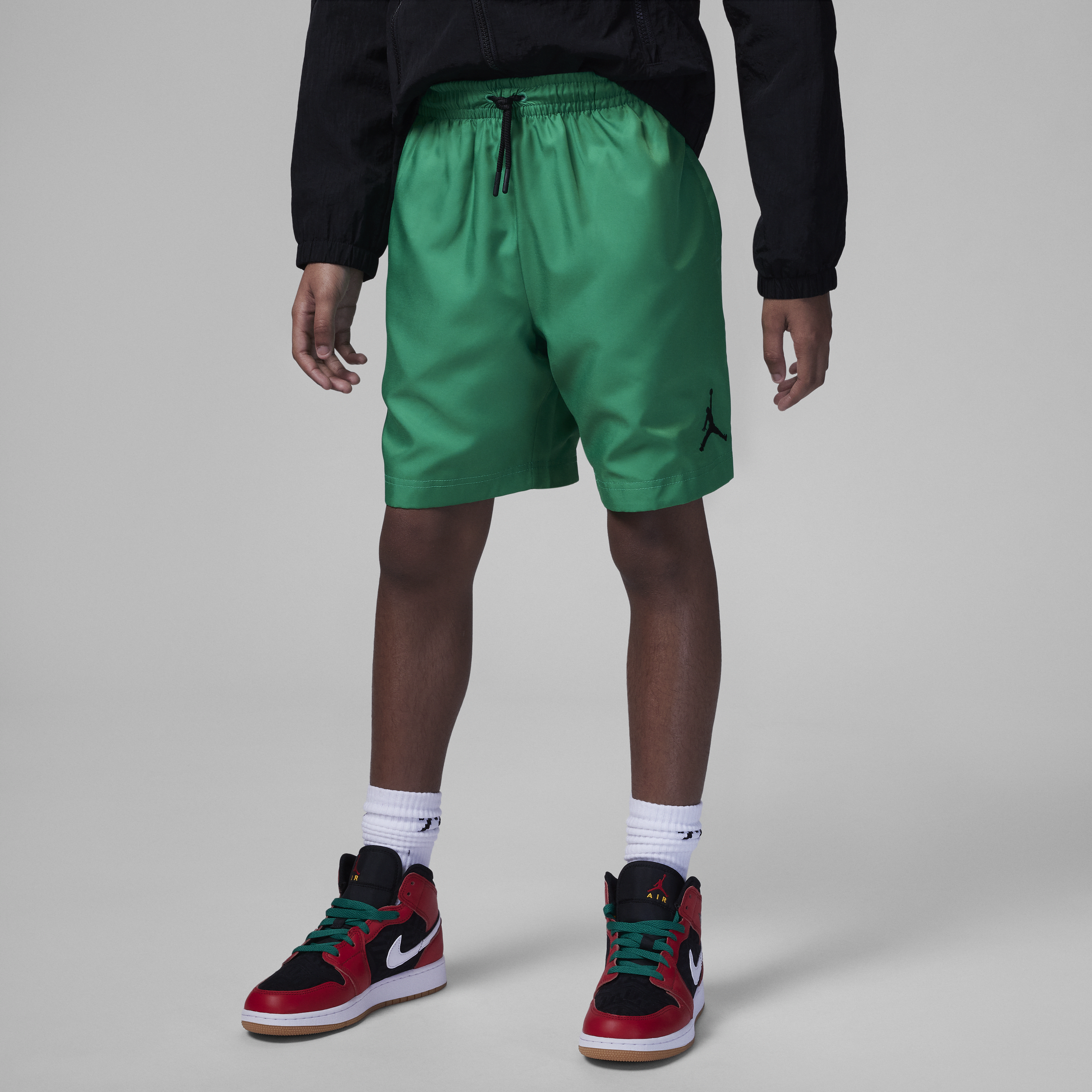 Jordan Big Kids' Shorts In Green