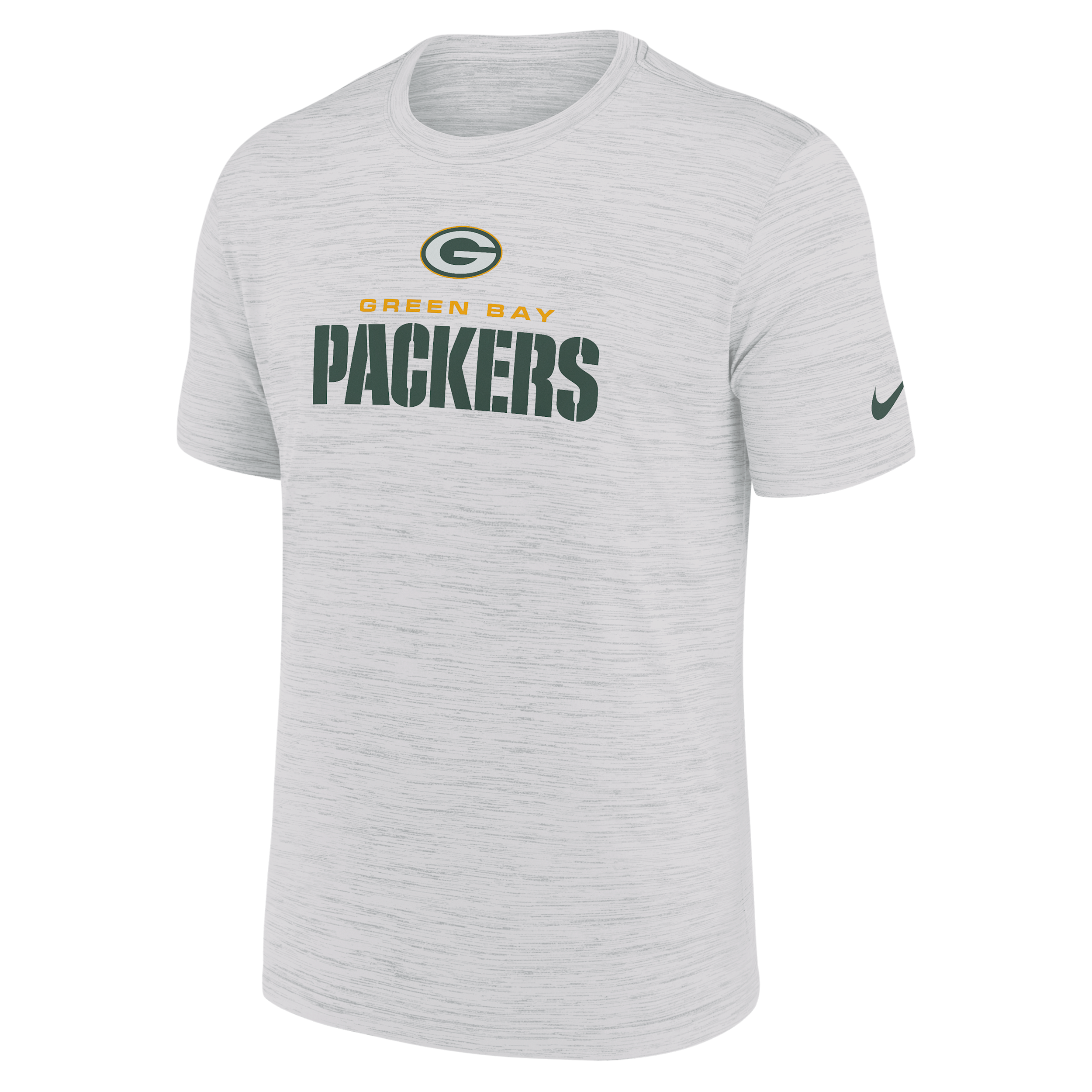 Green Bay Packers Velocity Nike Men's Dri-FIT NFL T-Shirt in Grey | NKPQ10A7T-X3B