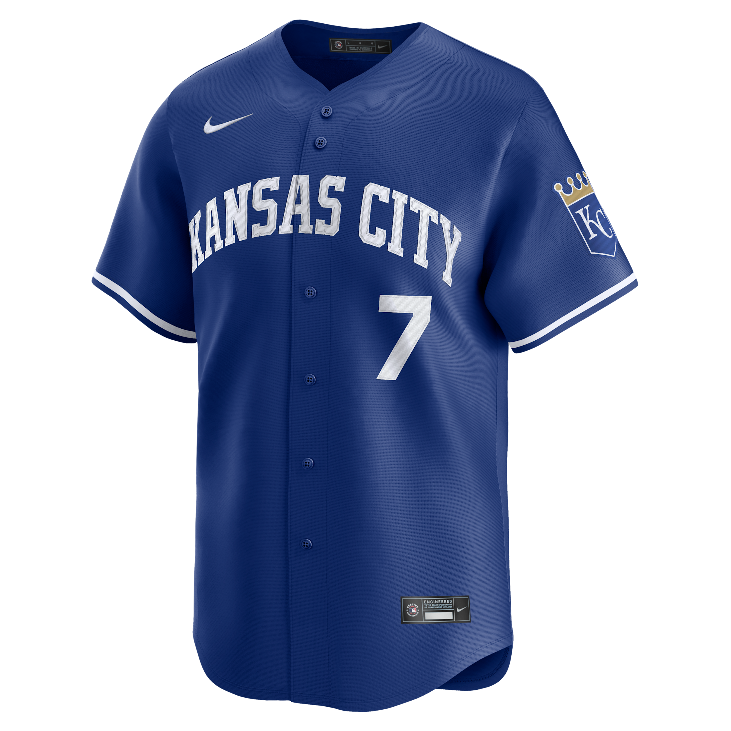 Bobby Witt Jr. Kansas City Royals Nike Men's Dri-FIT ADV MLB Limited Jersey in Blue | LM25ROA2RO9-FK0