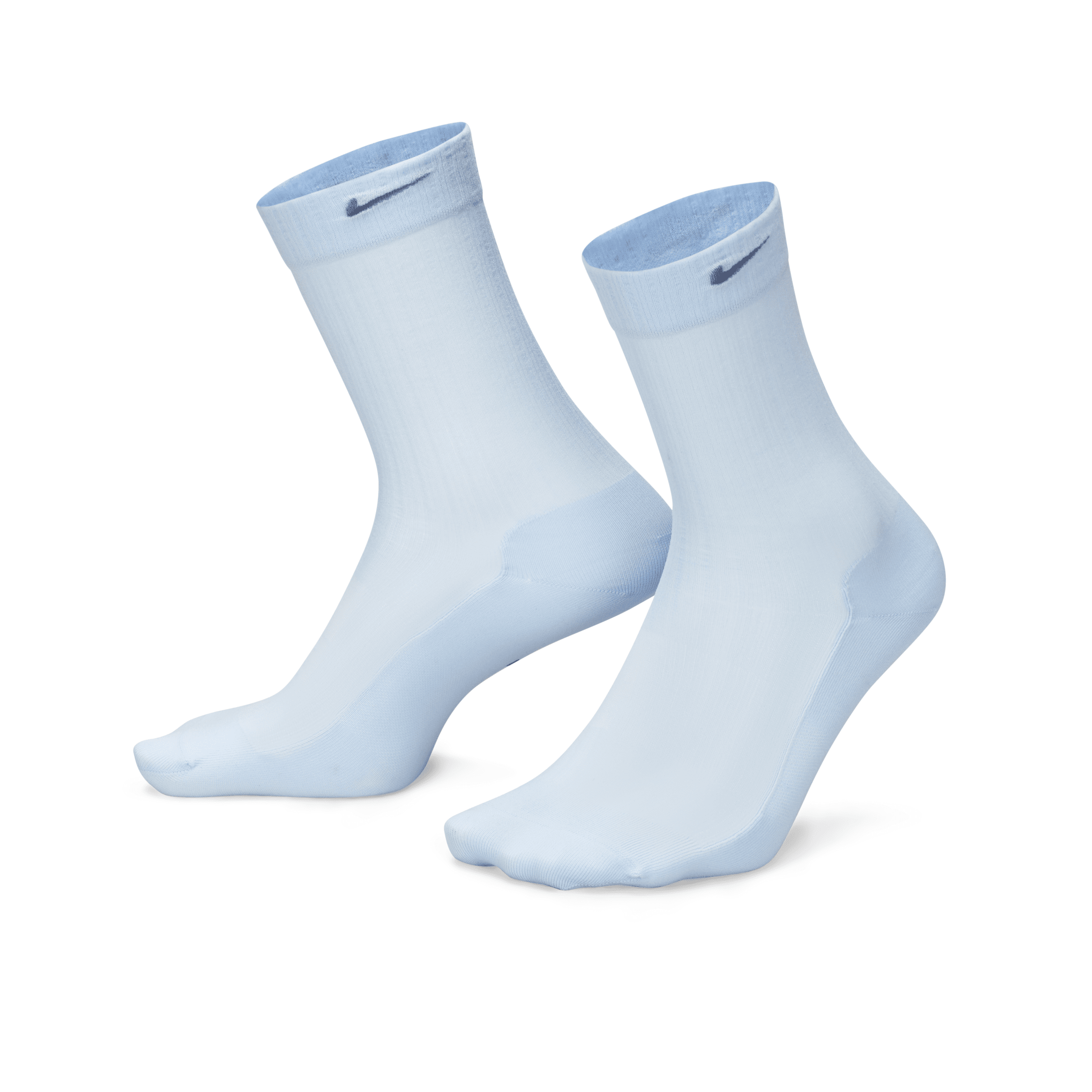Nike Women's Sheer Crew Socks (1 Pair) In Blue
