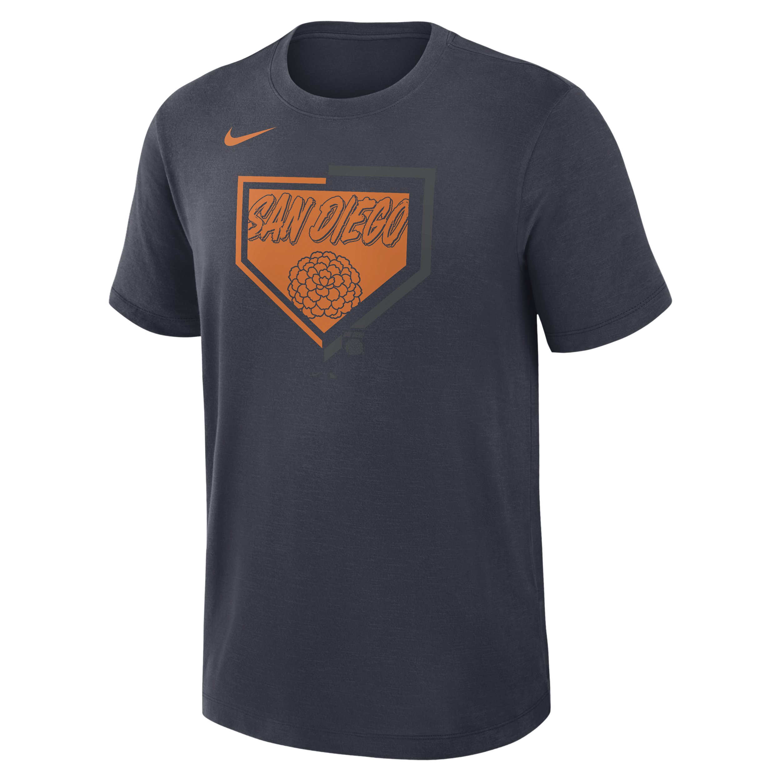 San Diego Padres Icon City Connect Logo Nike Men's Dri-FIT MLB T-Shirt in Black | 03494CAPYP-0ZQ