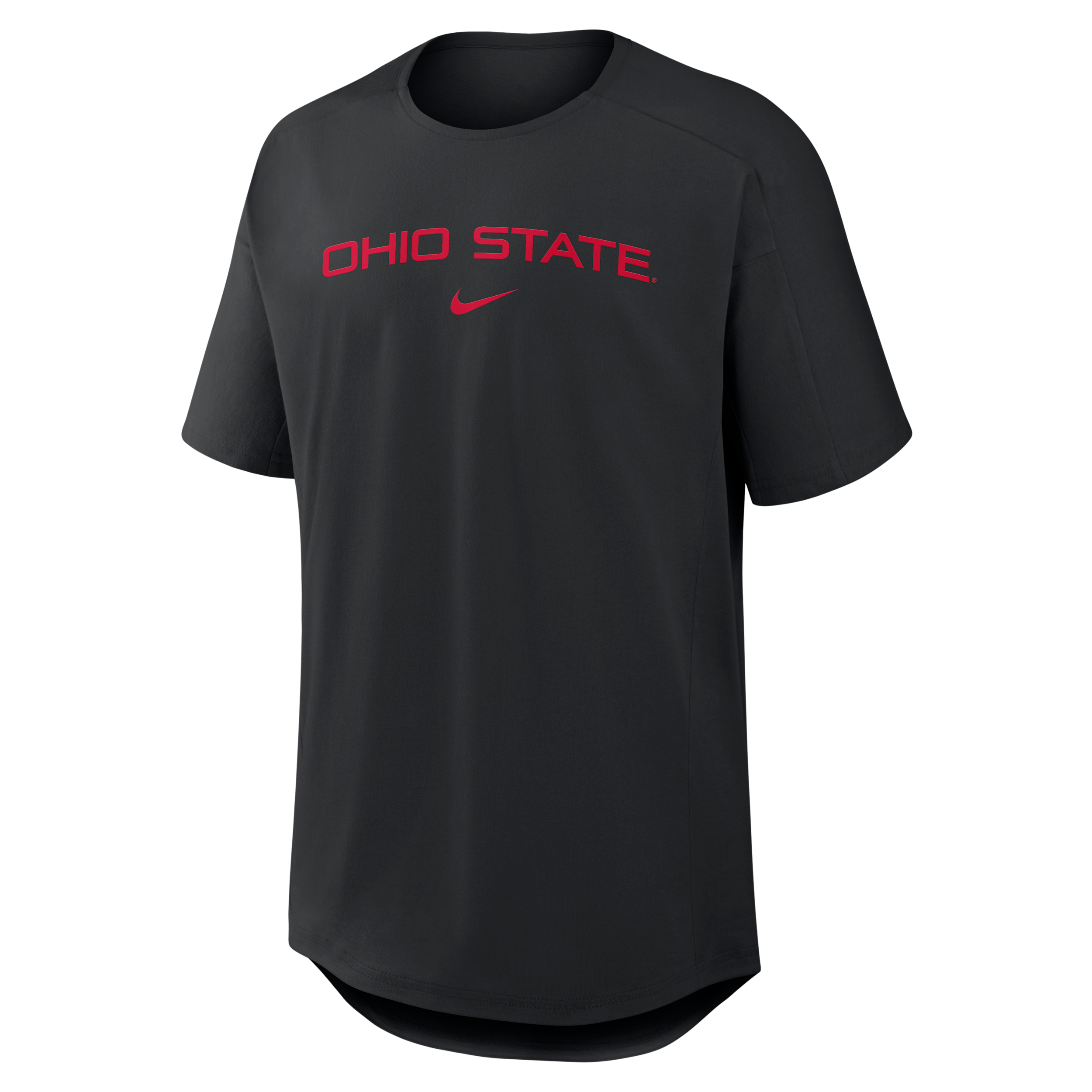 Ohio State Premium Performance Golf Club Nike Men's College Top in Black | 04SG00AOH-0NK