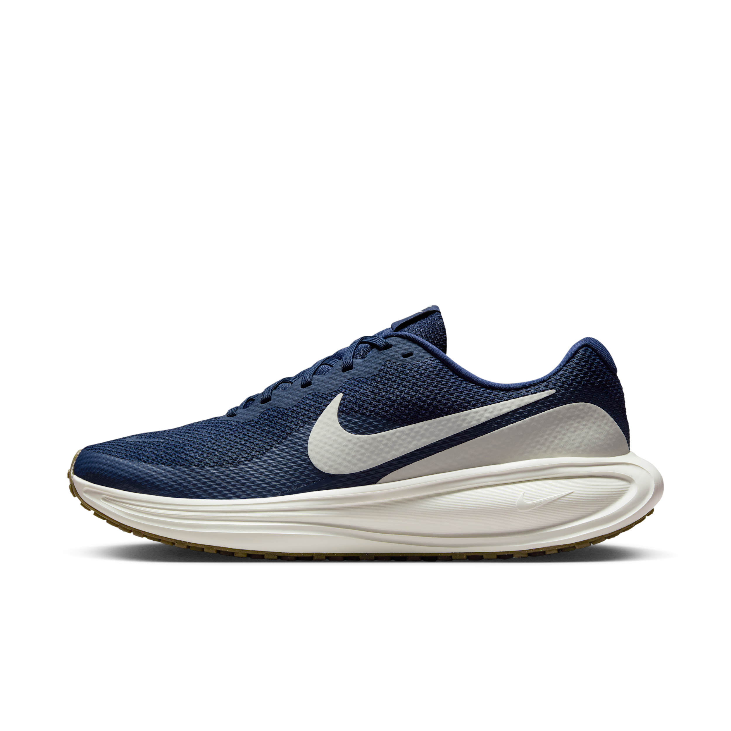 Nike Men's Revolution 8 Running Sneakers from Finish Line - Deep Royal, White