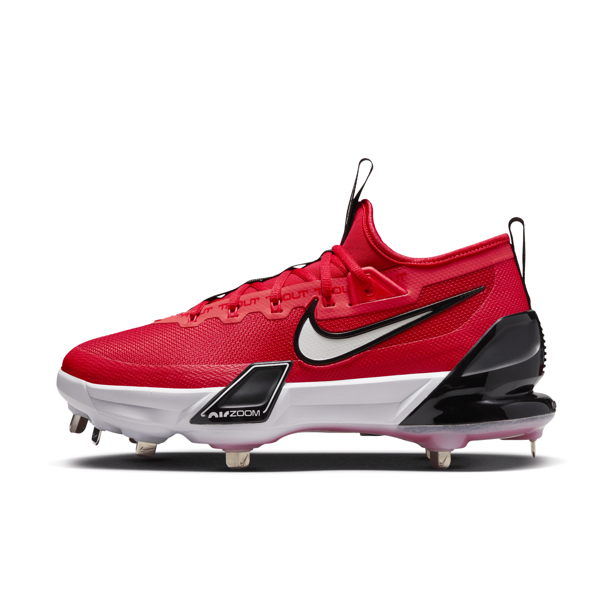 Nike Men's Force Zoom Trout 9 Elite Baseball Cleats In Red