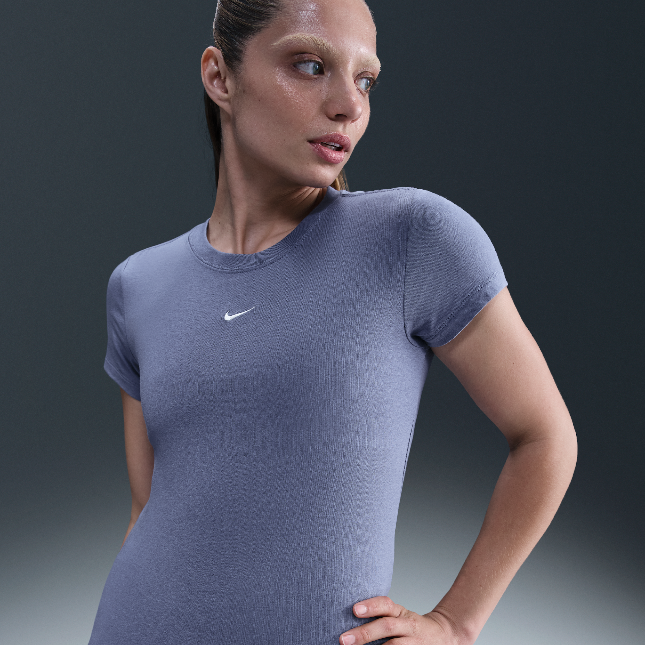 Nike Women's  Sportswear Chill Knit T-shirt In Blue