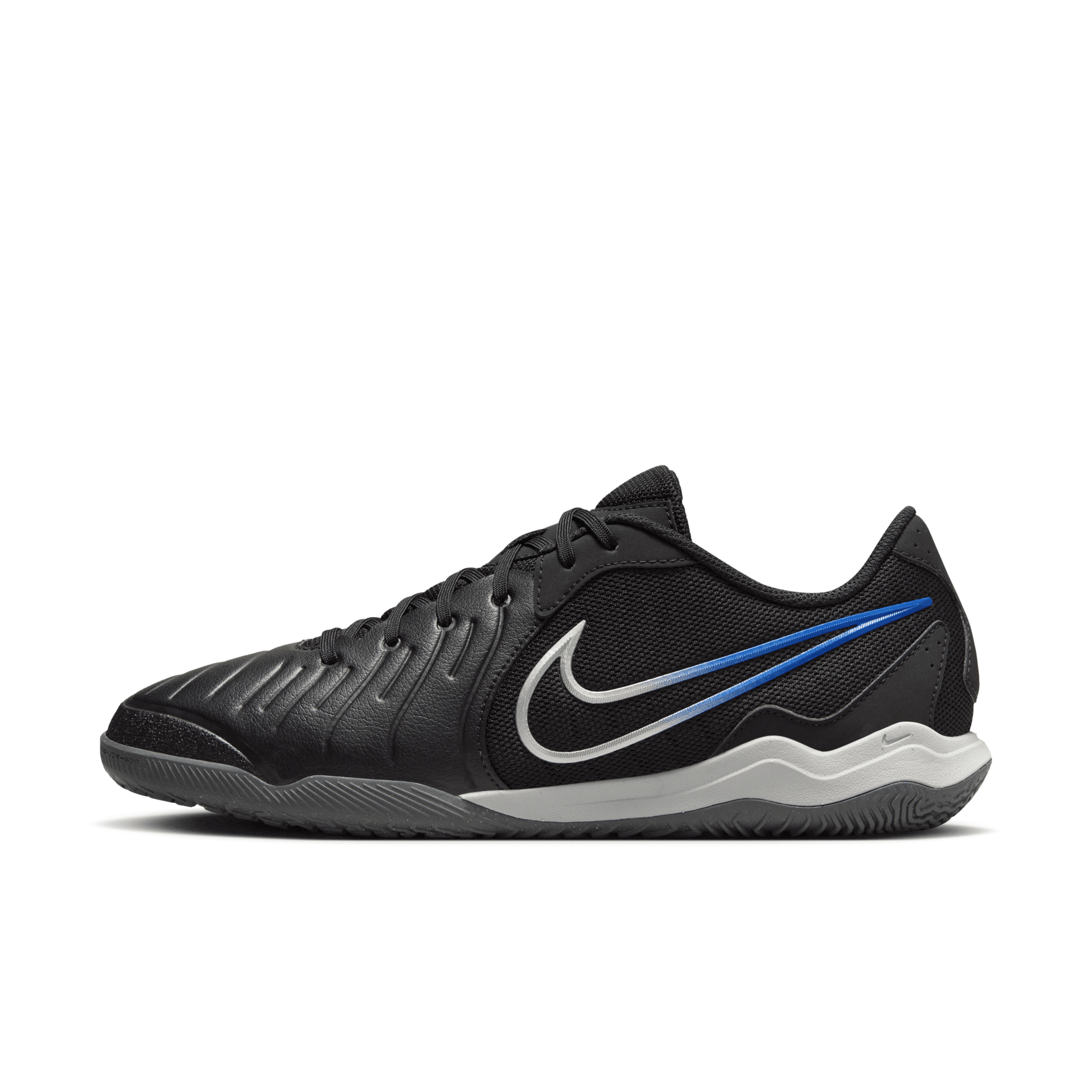Nike Men's Tiempo Legend 10 Academy Indoor/court Low-top Soccer Shoes In Black