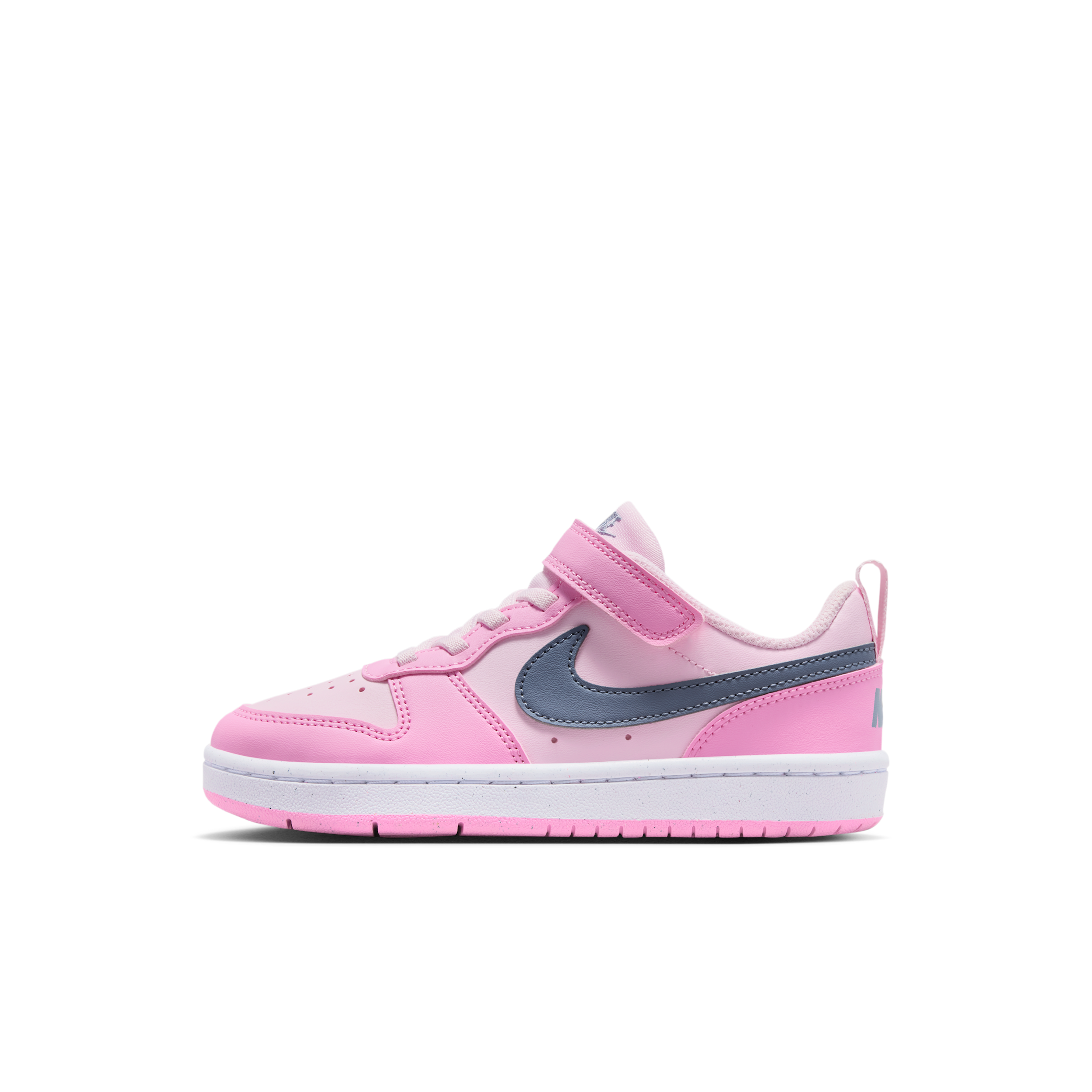 Nike Court Borough Low Recraft Little Kids' Shoes in Pink | DV5457-604
