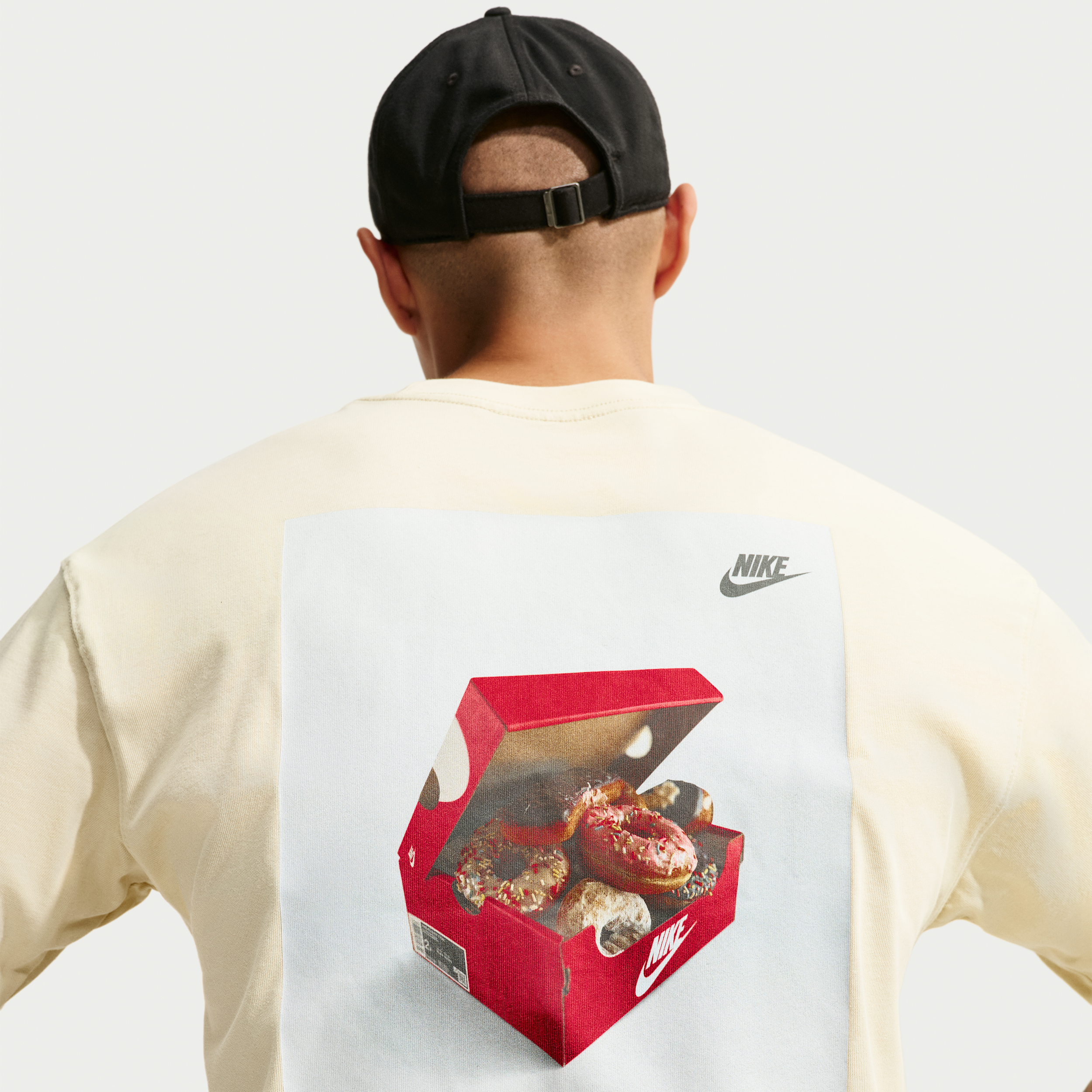 Men's Nike Sportswear "Donut" T-Shirt in Brown | IV4858-234