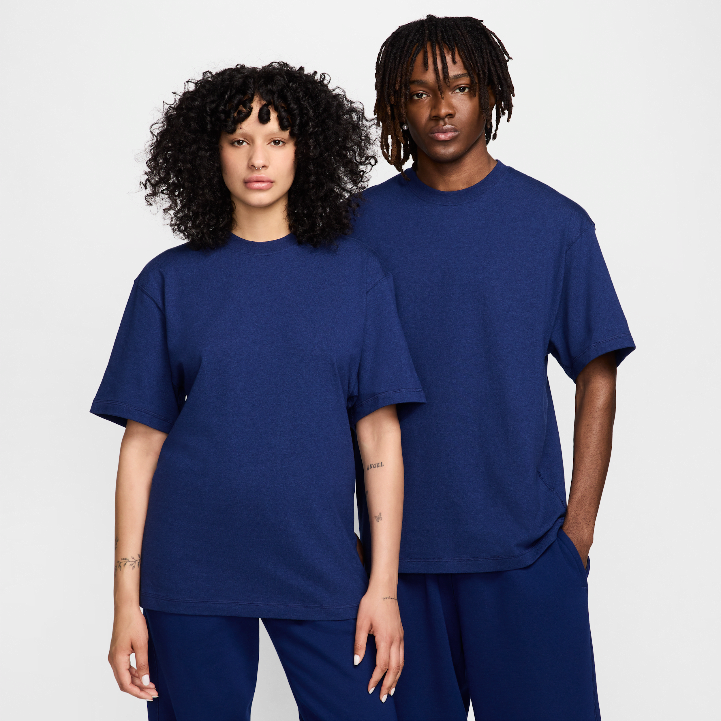 Nike Unisex Wool Classics Short-sleeve T-shirt In Blue