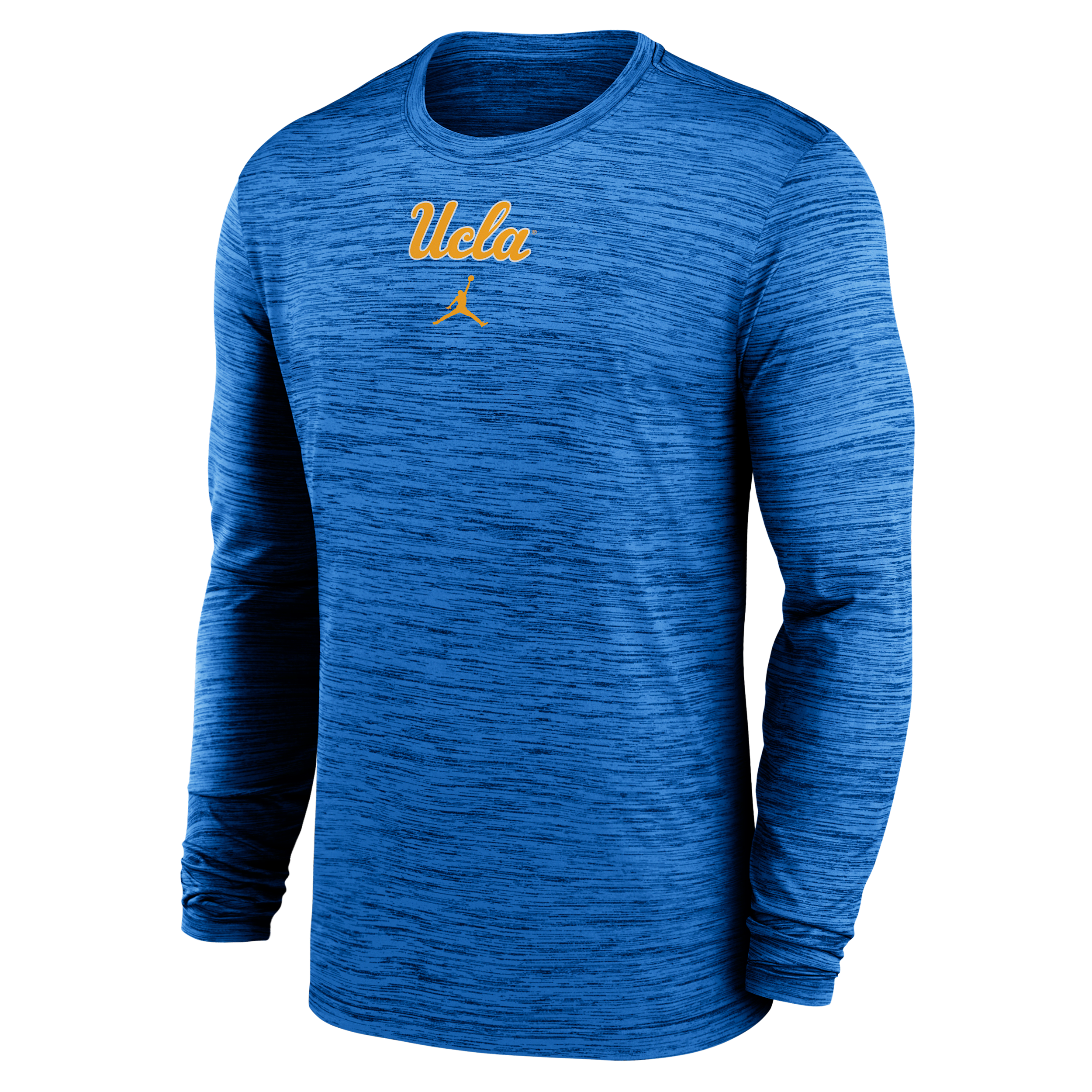 Jordan Men's Ucla Sideline Velocity Brand Dri-fit College Long-sleeve T-shirt