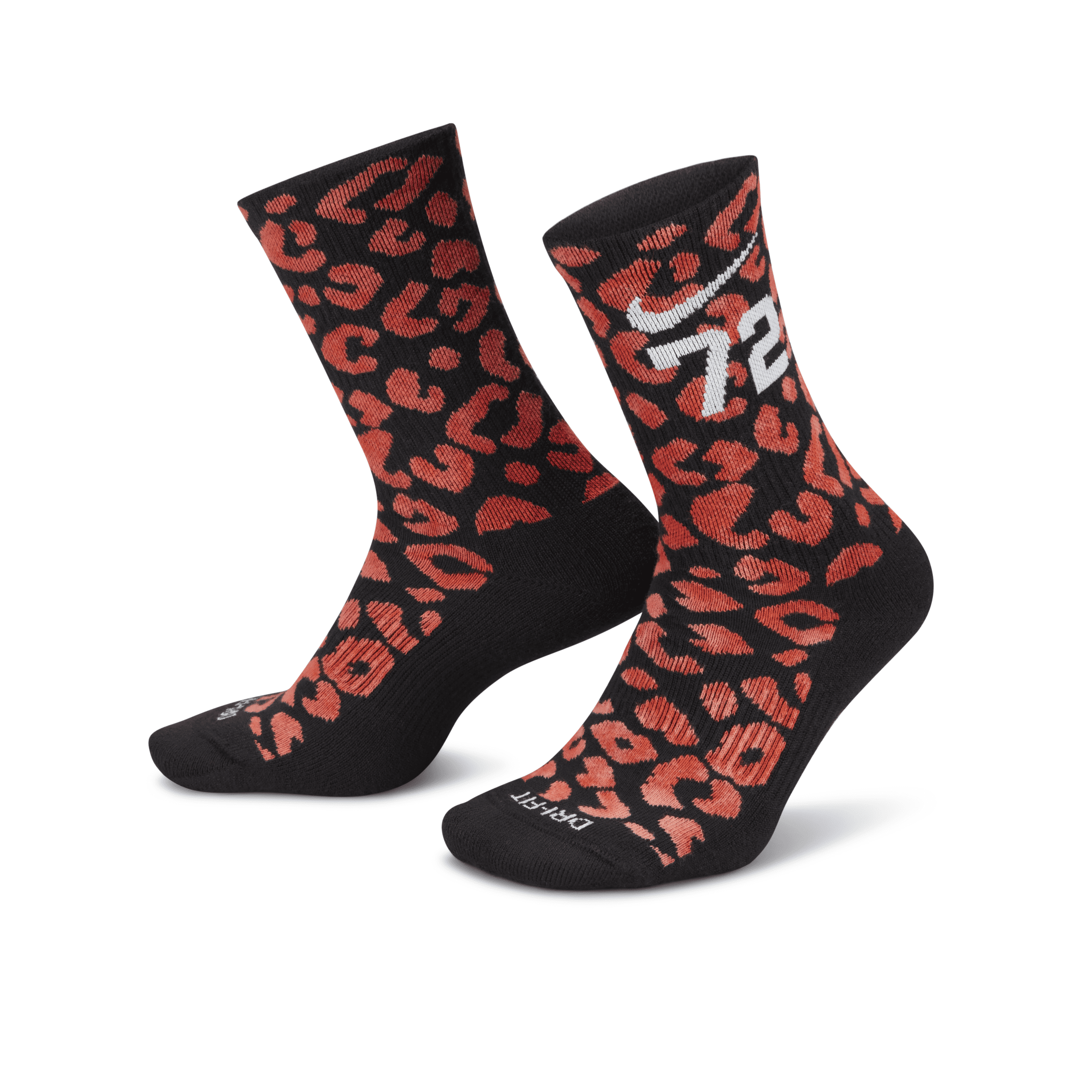 Nike Unisex Everyday Plus Cushioned Crew Socks (1 Pair) In Black