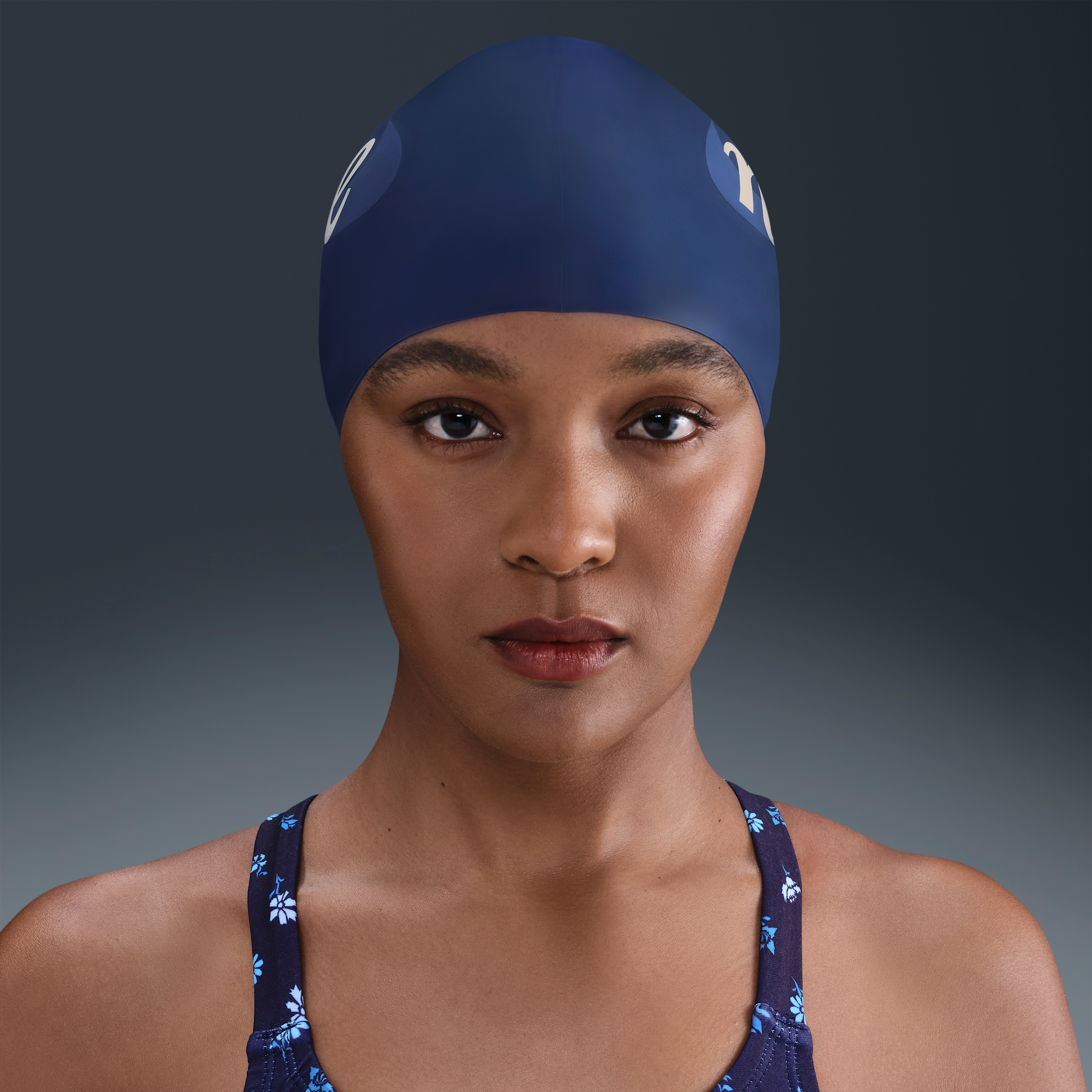 Nike Unisex Swim Silicone Cap in Blue | NESSG121-440