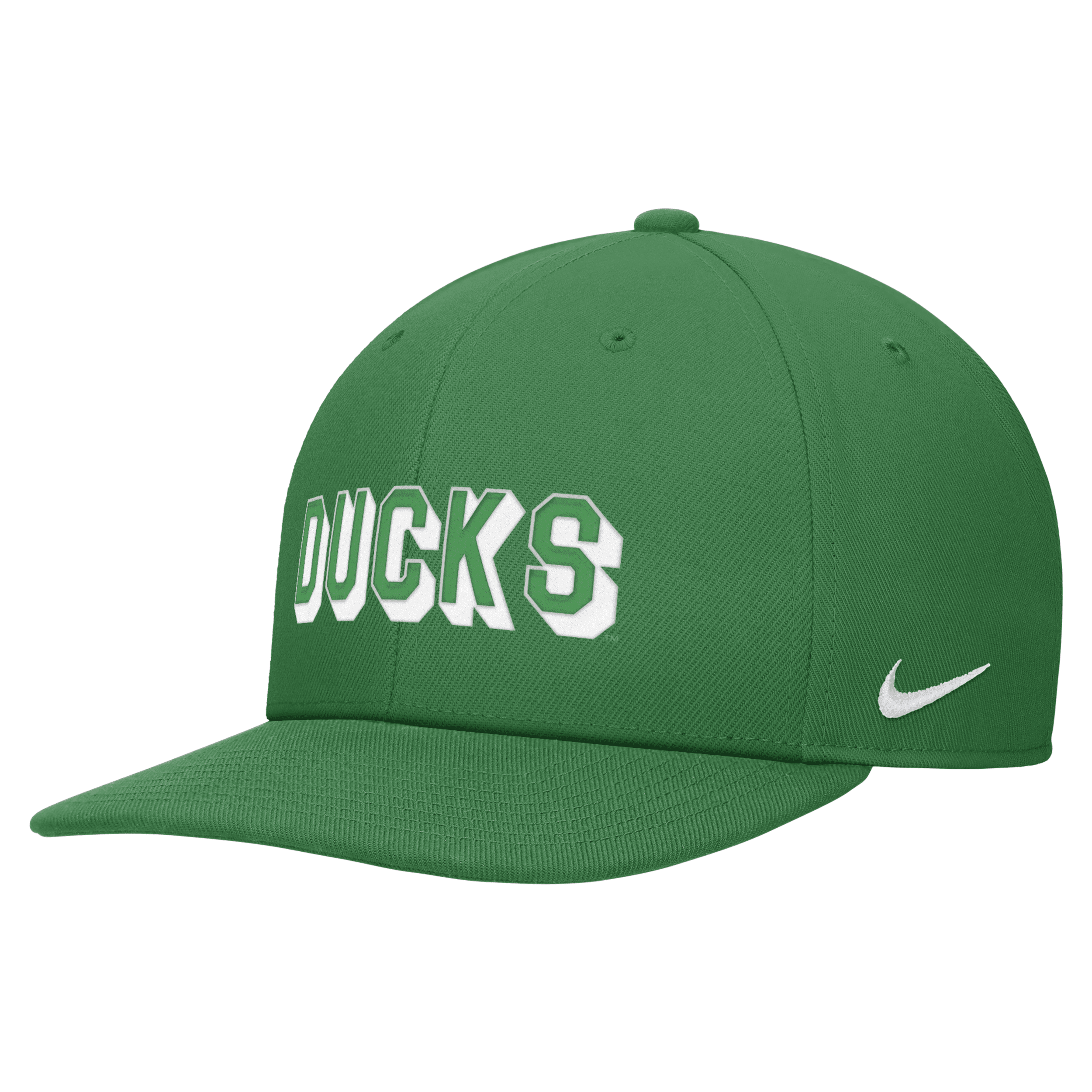 Shop Nike Oregon  Unisex College Snapback Hat In Green