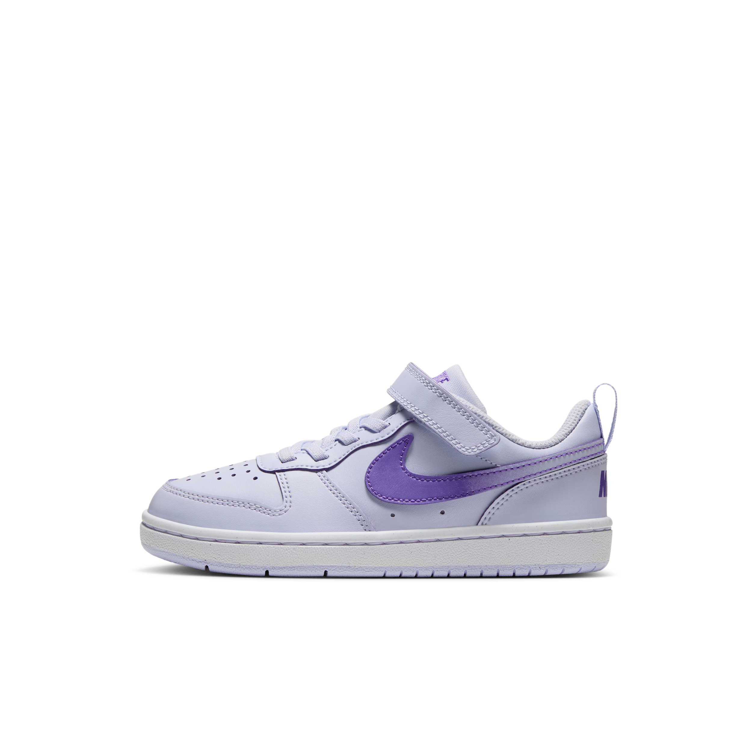 Nike Court Borough Low Little Kids' Shoes in Purple | IQ6527-501