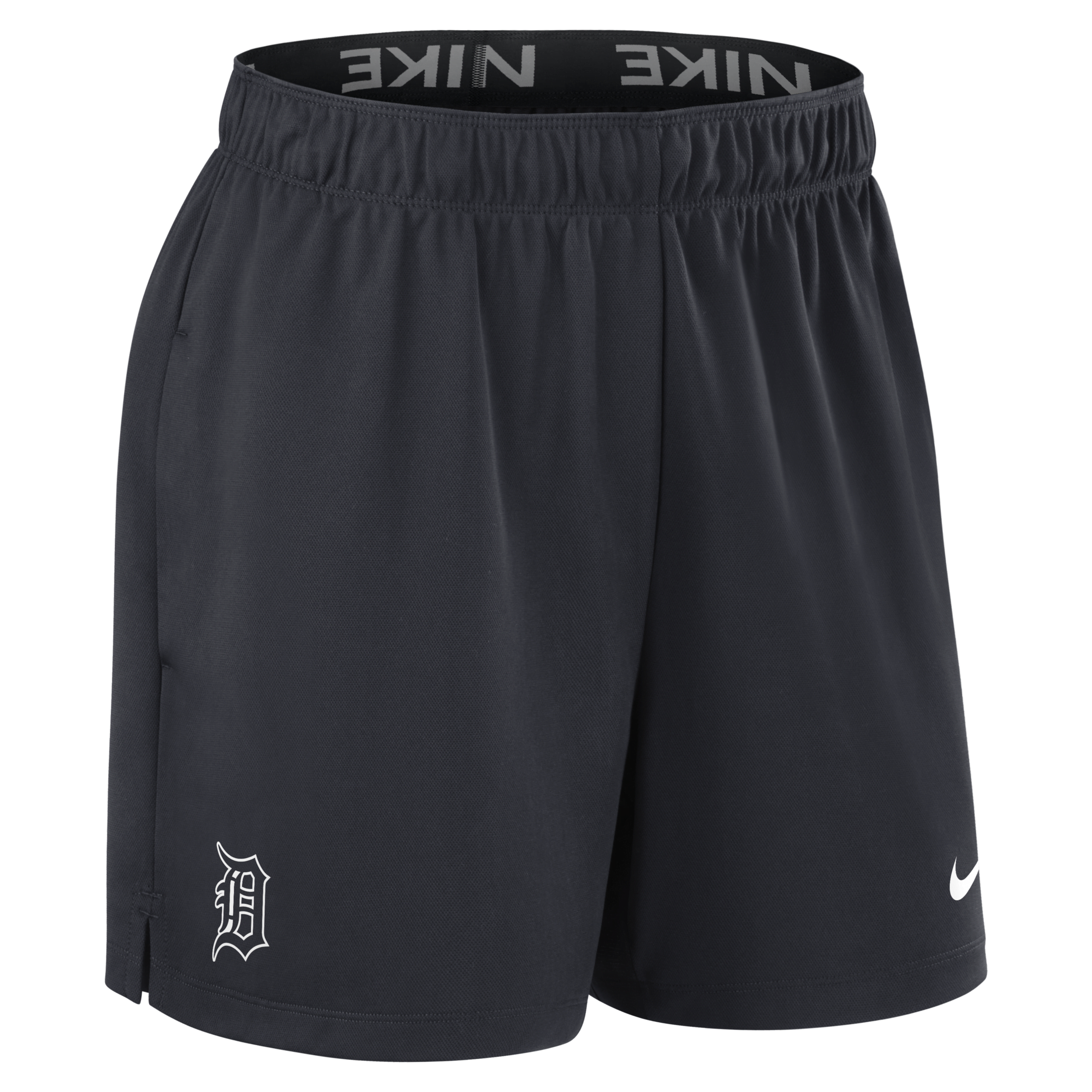 Nike Detroit Tigers Authentic Collection Practice  Women's Dri-fit Mlb Shorts In Blue